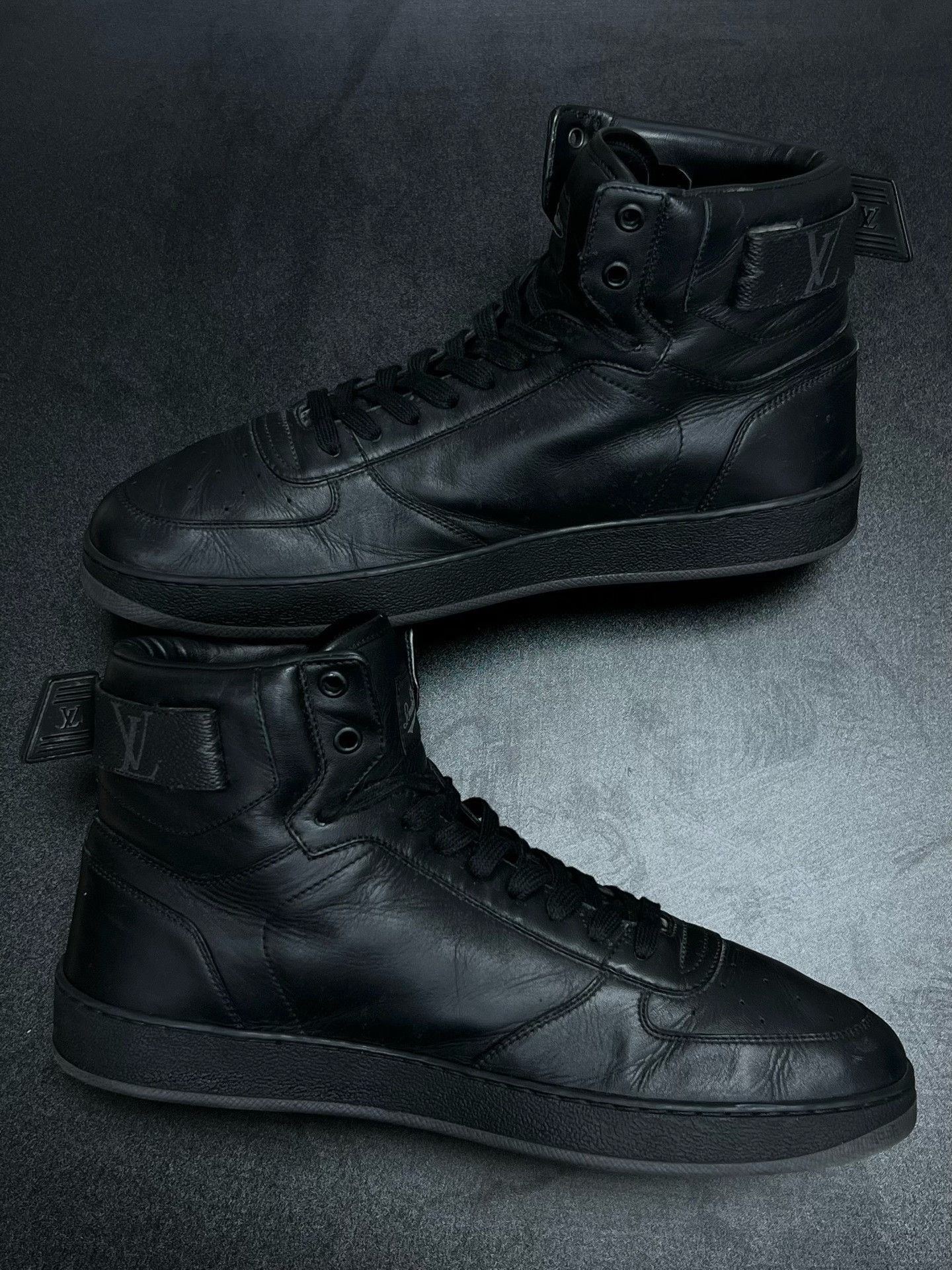 Louis Vuitton Louis Vuitton Black Shoes Low Top Size US 10 / EU 43 - 6 Thumbnail