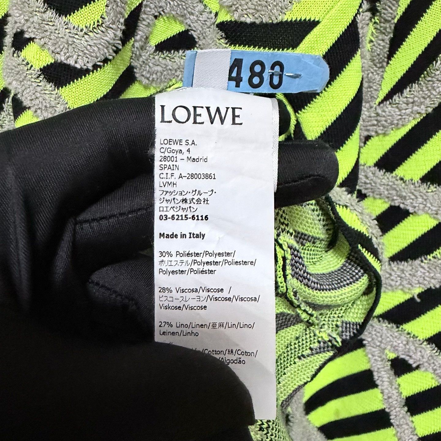 Loewe Loewe Green Sweater Designer Casual Size US S / EU 44-46 / 1 - 5 Thumbnail