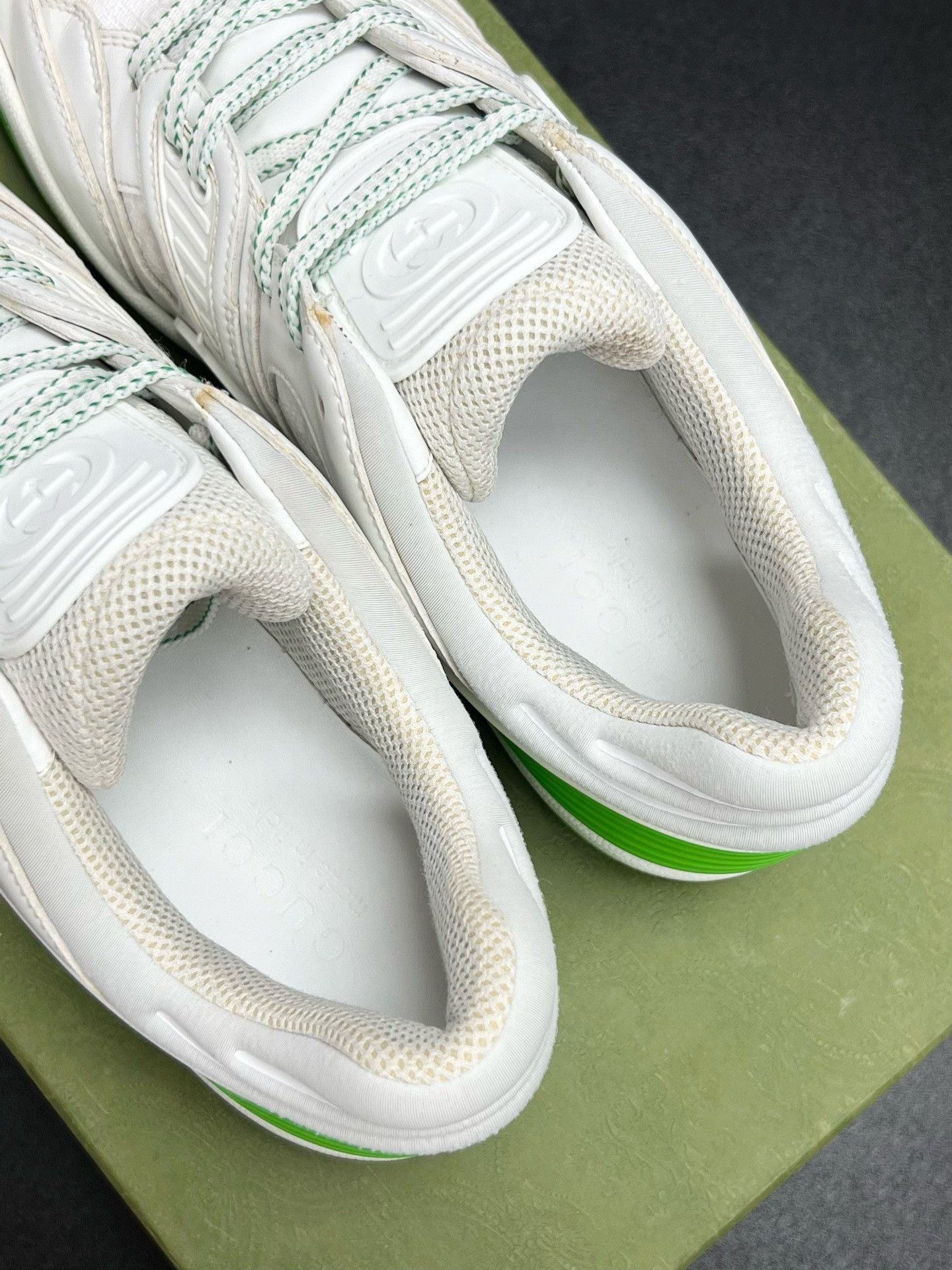 Gucci Gucci Green Shoes Low Top High Top Size US 10 / EU 43 - 4 Thumbnail