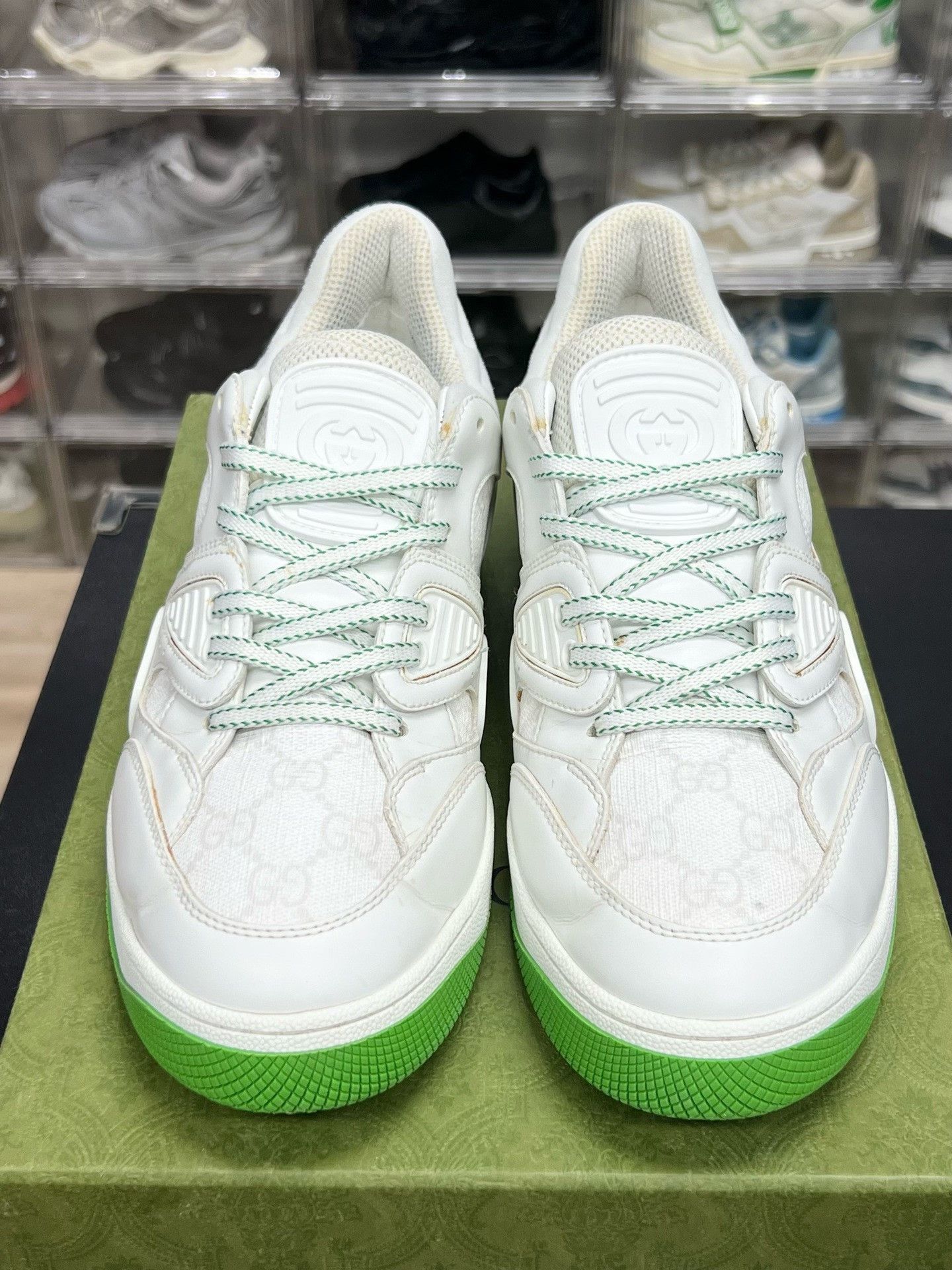 Gucci Gucci Green Shoes Low Top High Top Size US 10 / EU 43 - 2 Thumbnail