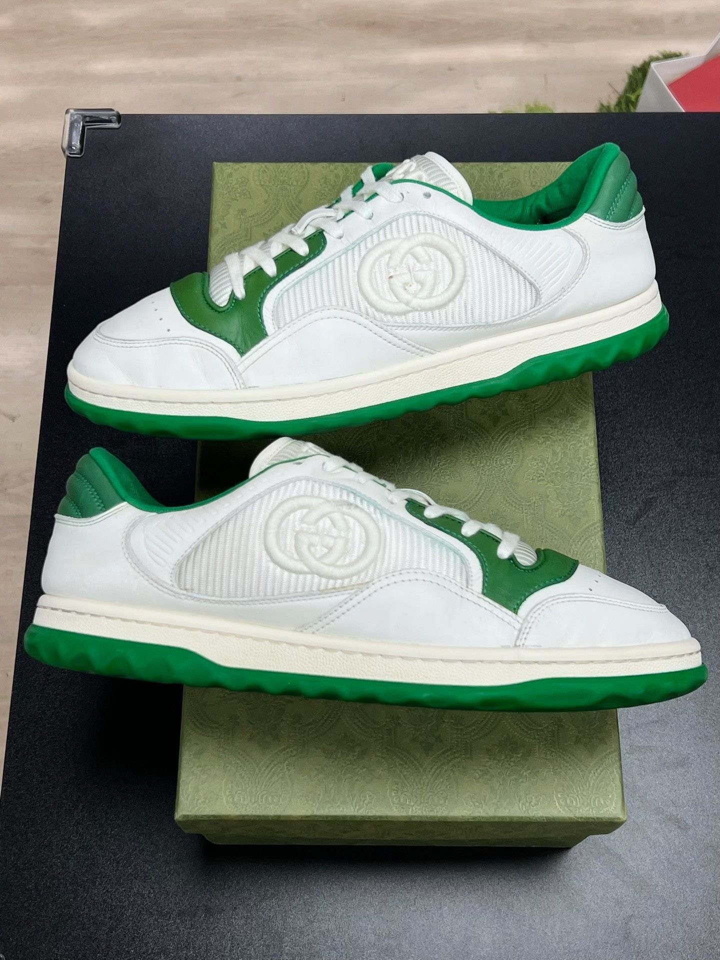 Gucci Gucci Green Designer Casual Streetwear Size US 10 / EU 43 - 5 Thumbnail
