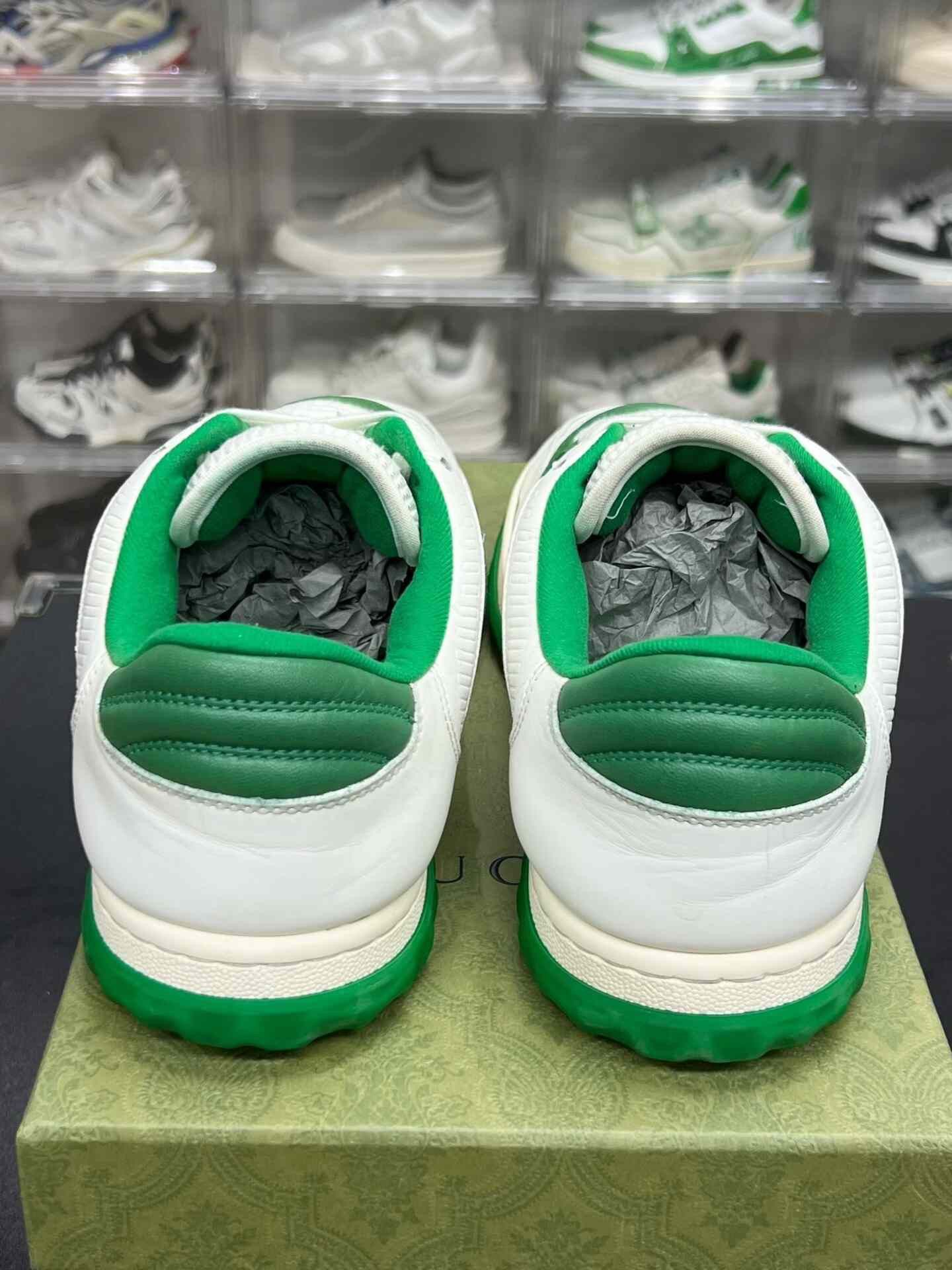 Gucci Gucci Green Designer Casual Streetwear Size US 10 / EU 43 - 7 Thumbnail