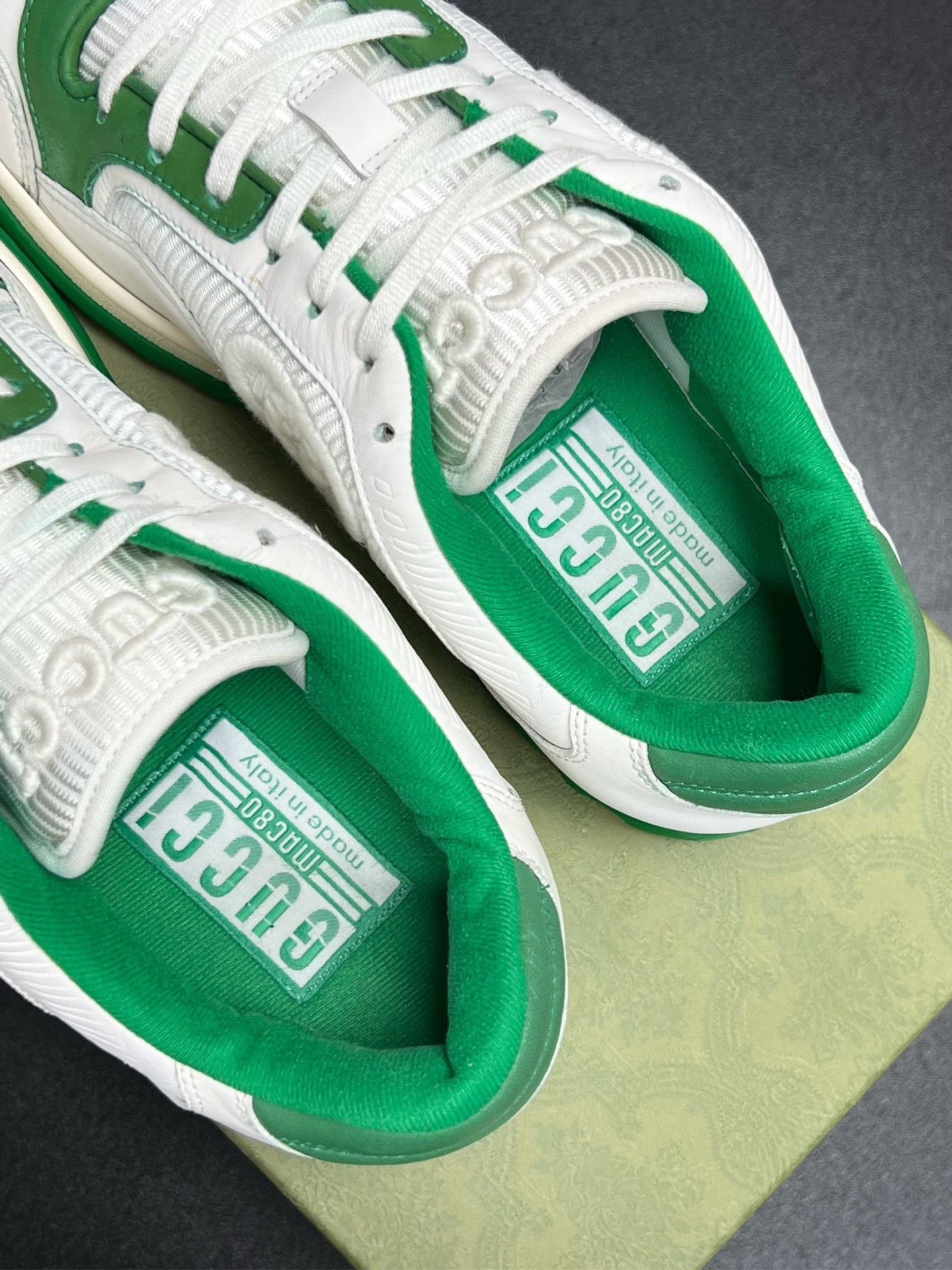 Gucci Gucci Green Designer Casual Streetwear Size US 10 / EU 43 - 4 Thumbnail