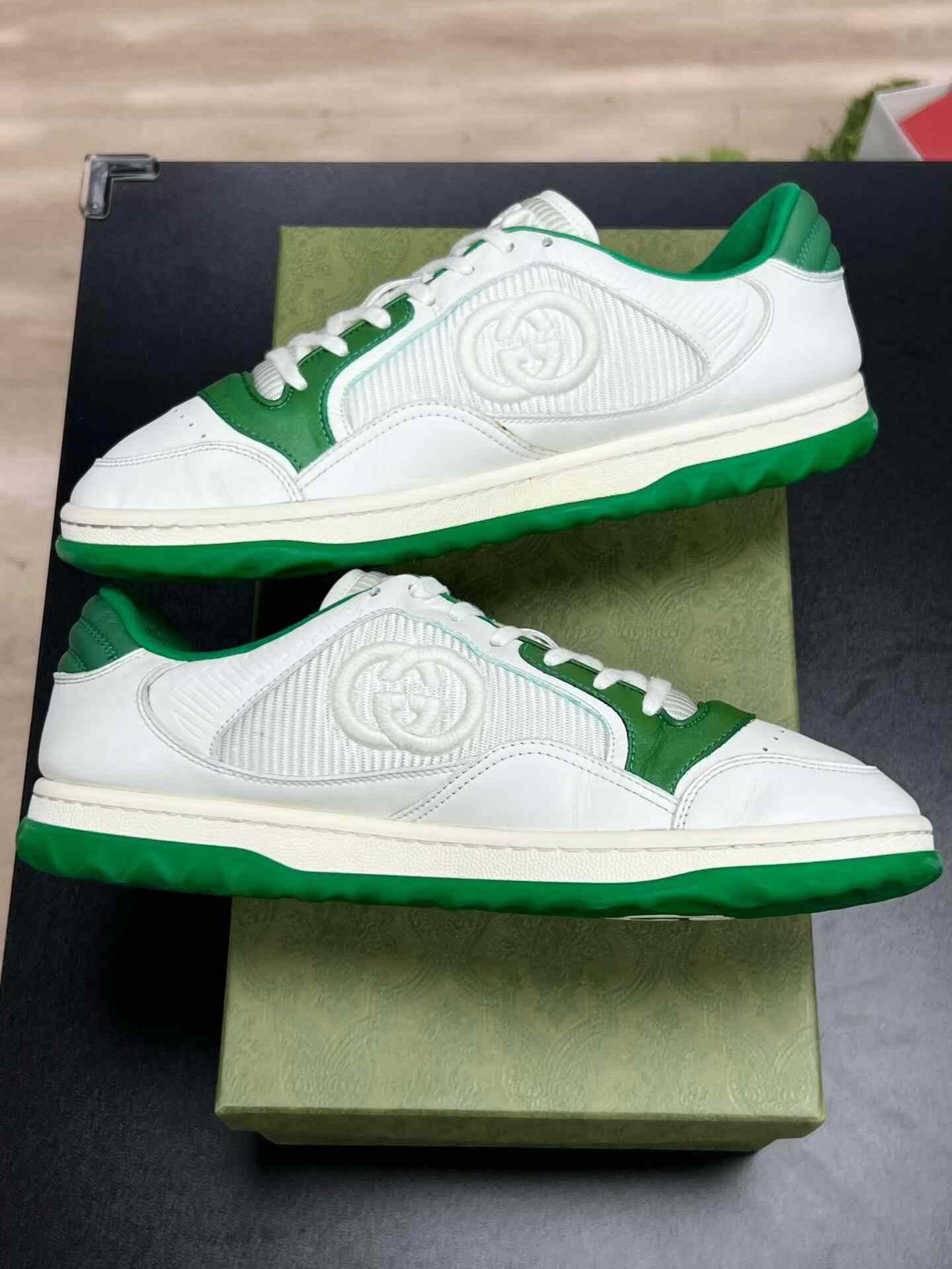 Gucci Gucci Green Designer Casual Streetwear Size US 10 / EU 43 - 6 Thumbnail
