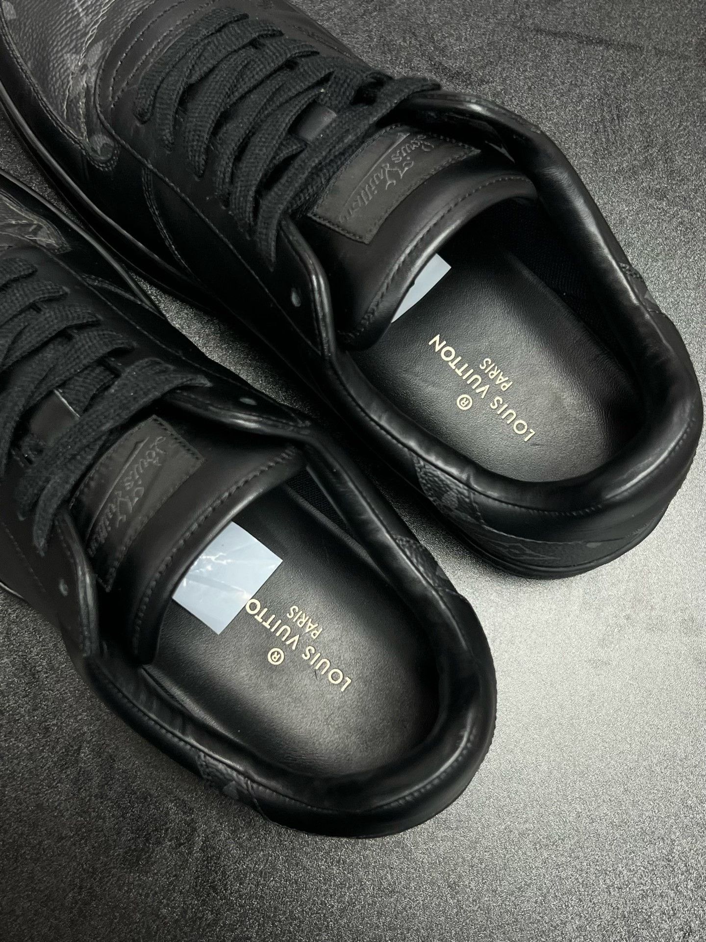 Louis Vuitton Louis Vuitton Black Shoes Low Top Size US 10 / EU 43 - 4 Thumbnail