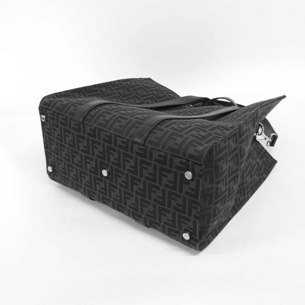 Fendi Fendi Fendi 7VA390 AG0M Canvas Calf Bag Leather Tote Bag 7VA390AG0M DUTY FREE for USA Size ONE SIZE - 2 Thumbnail