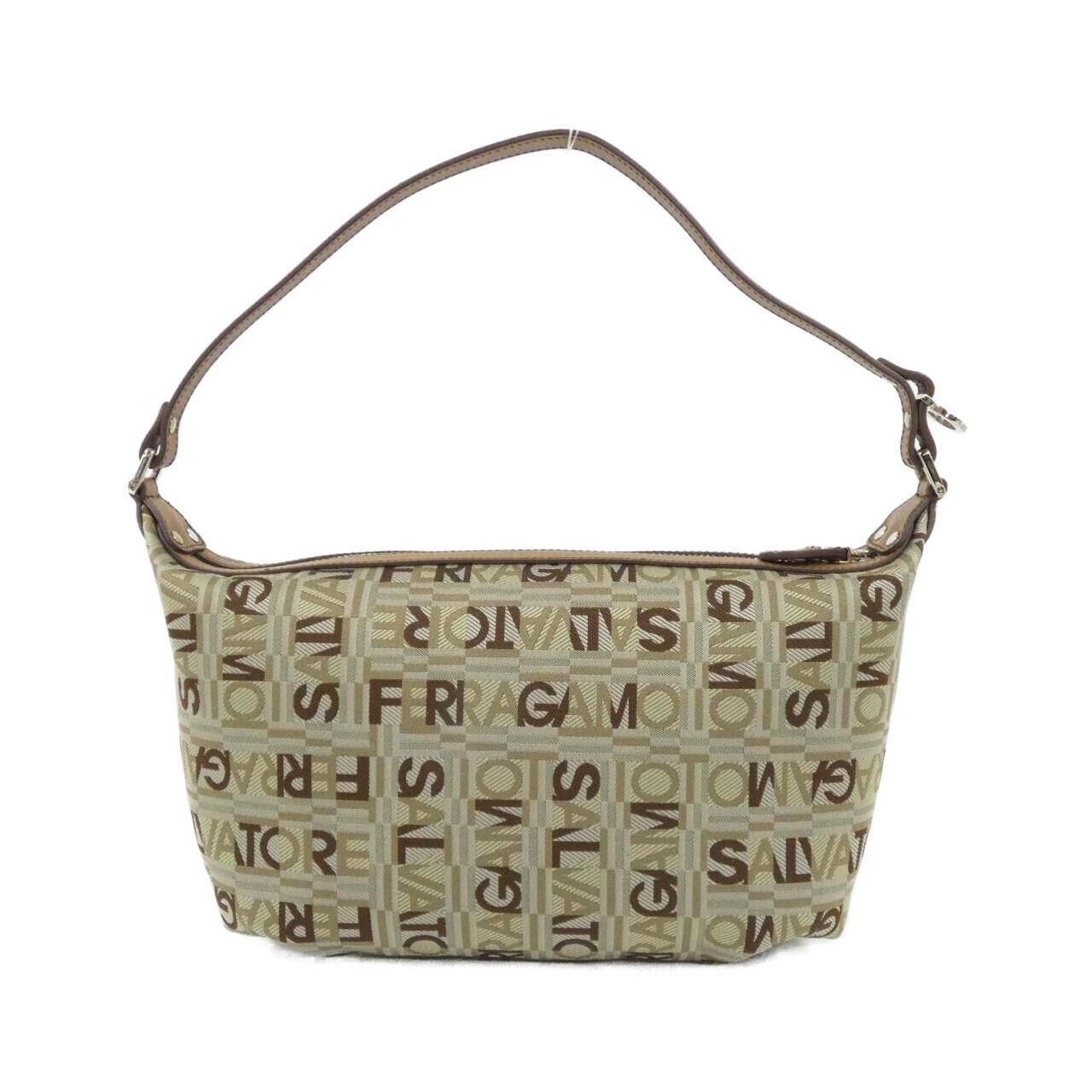 Salvatore Ferragamo Salvatore Ferragamo Salvatore Ferragamo Nylon Leather Shoulder Bag Textile Shoulder Bag 22A267 DUTY FREE for USA Size ONE SIZE - 2 Thumbnail