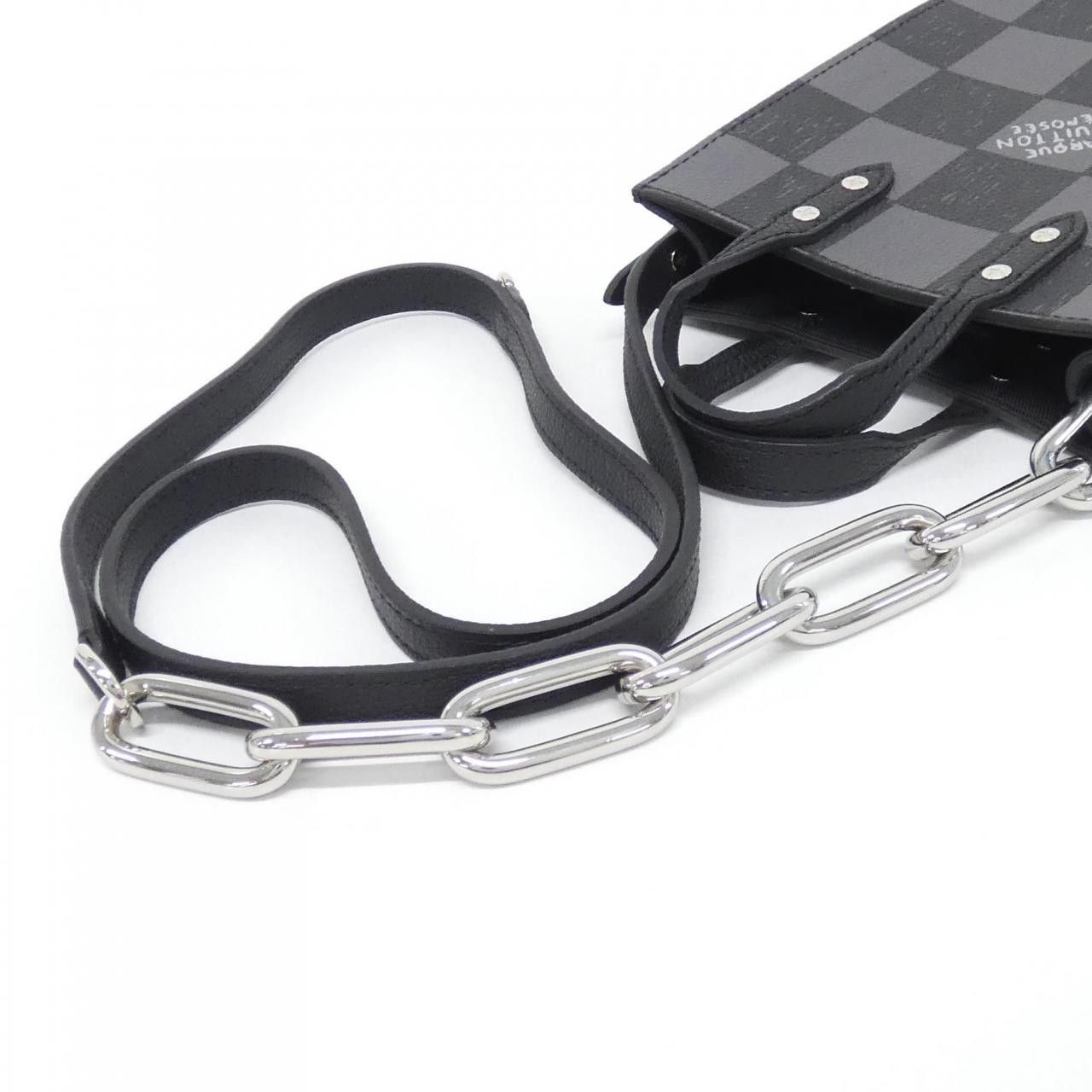Louis Vuitton Louis Vuitton Louis Vuitton Damier Checkerboard Calf Shoulder Bag Leather Shoulder Bag N60479 DUTY FREE for USA Size ONE SIZE - 5 Thumbnail