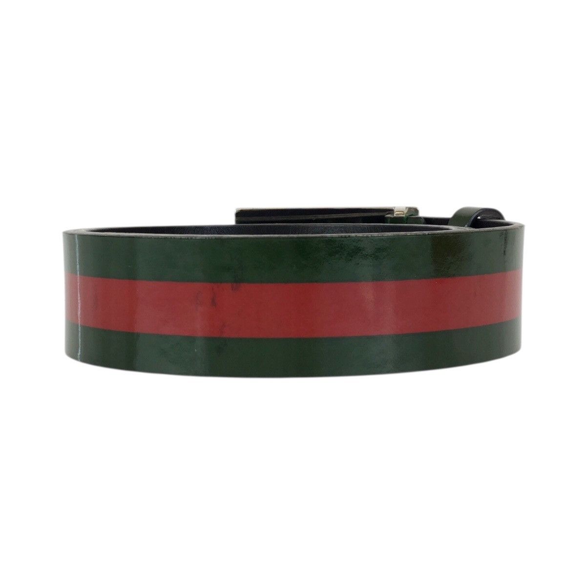 Gucci Gucci Gucci GG Pattern Leather Belt Leather Belt 147142 DUTY FREE for USA Size ONE SIZE - 3 Thumbnail