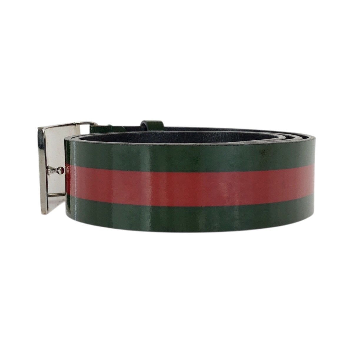 Gucci Gucci Gucci GG Pattern Leather Belt Leather Belt 147142 DUTY FREE for USA Size ONE SIZE - 2 Thumbnail