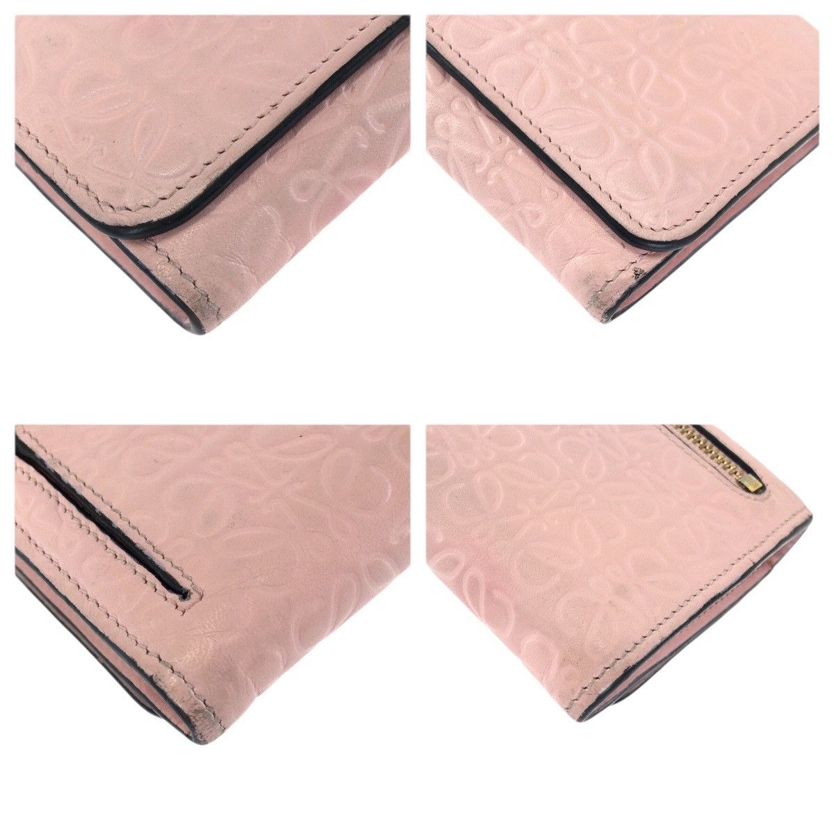 Loewe Loewe Loewe Anagram Leather Long Wallet Leather Long Wallet DUTY FREE for USA Size ONE SIZE - 3 Thumbnail