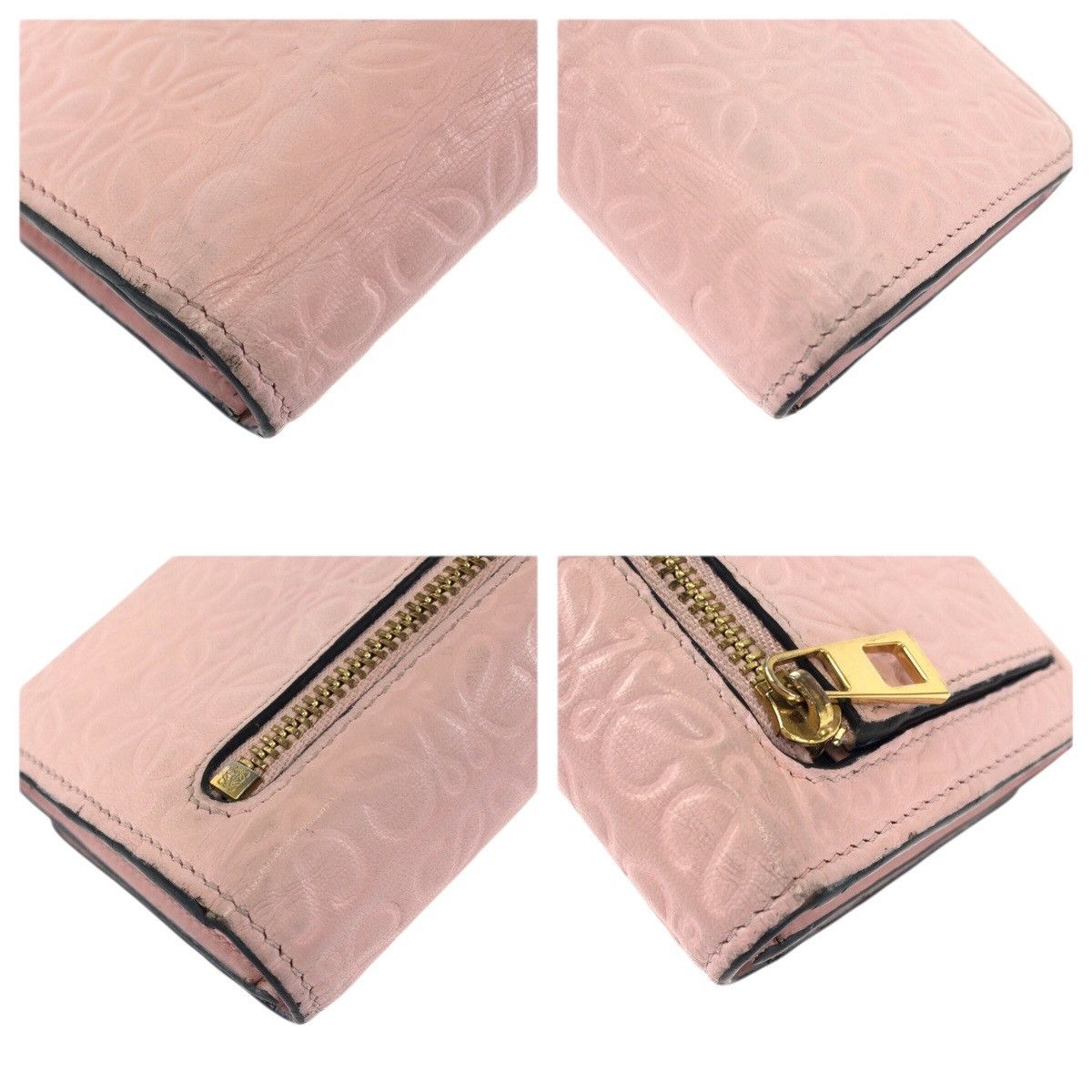 Loewe Loewe Loewe Anagram Leather Long Wallet Leather Long Wallet DUTY FREE for USA Size ONE SIZE - 4 Thumbnail