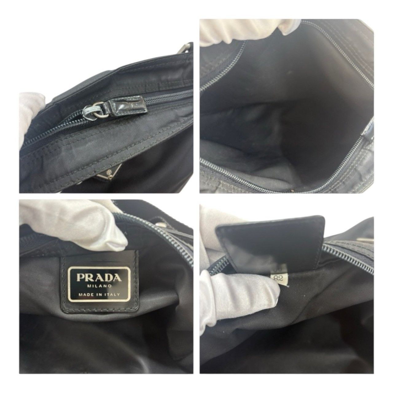 Prada Prada Prada Tessuto Nylon Shoulder Bag Textile Shoulder Bag DUTY FREE for USA Size ONE SIZE - 7 Thumbnail