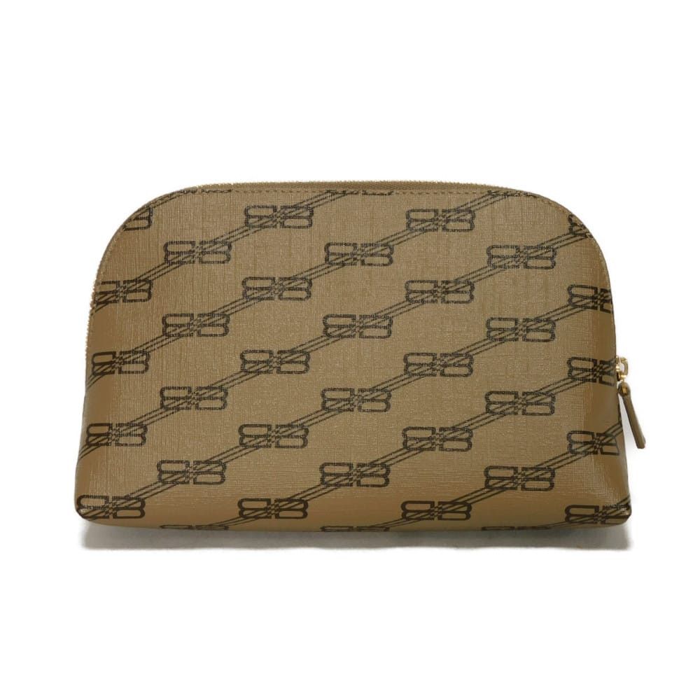 Balenciaga Balenciaga Balenciaga BB Monogram Coated Canvas Calfskin Clutch Bag Textile Clutch Bag 702624210DA2762 DUTY FREE for USA Size ONE SIZE - 3 Thumbnail