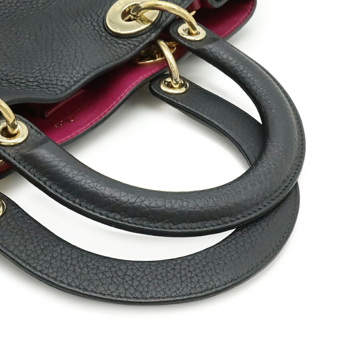 Dior Dior Christian Dior Diorever Leather 2way bag Leather Handbag DUTY FREE for USA Size ONE SIZE - 6 Thumbnail