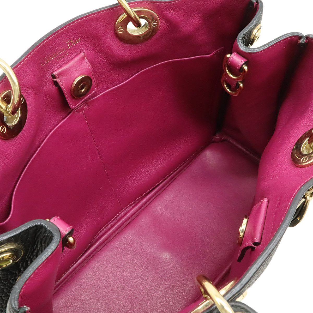 Dior Dior Christian Dior Diorever Leather 2way bag Leather Handbag DUTY FREE for USA Size ONE SIZE - 8 Thumbnail