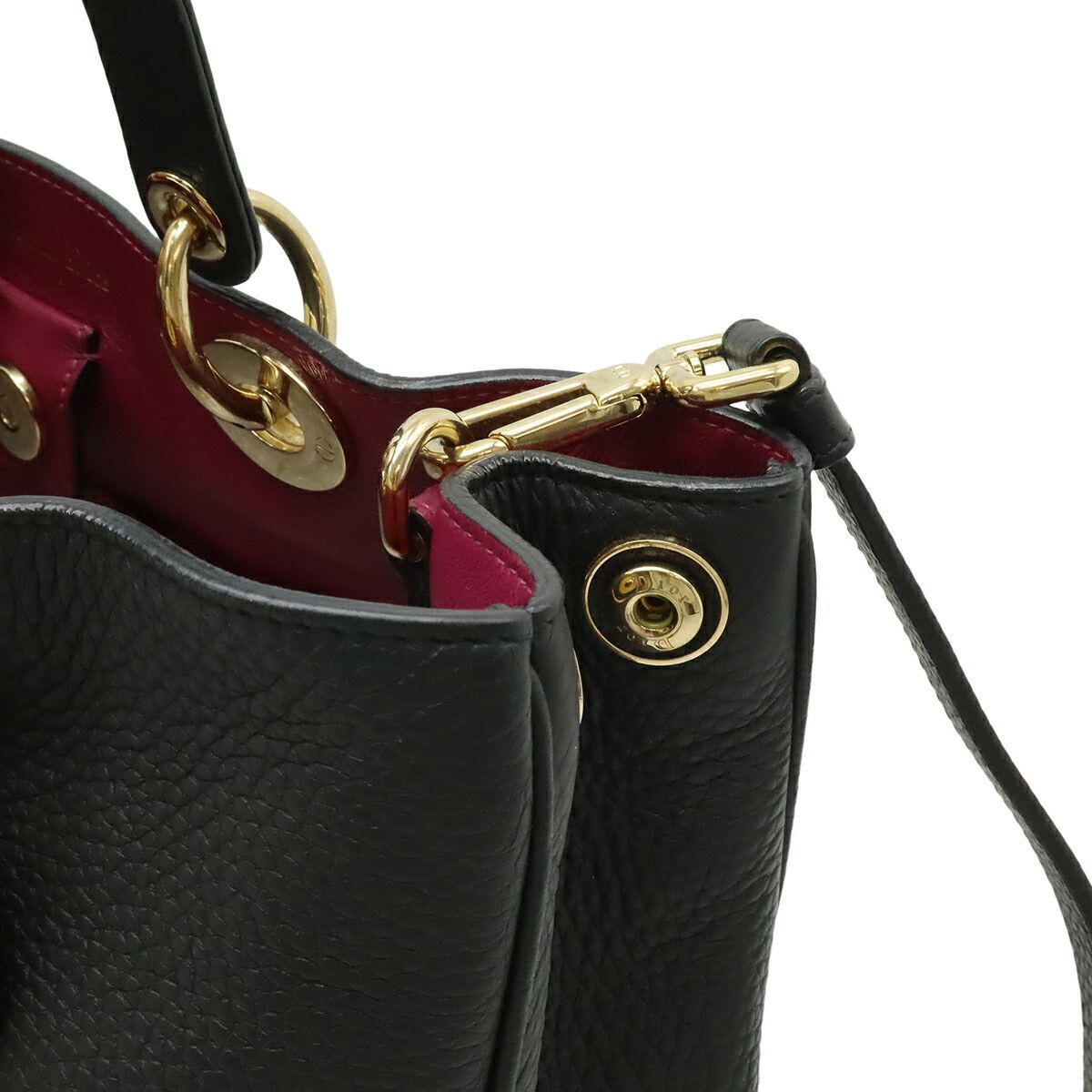 Dior Dior Christian Dior Diorever Leather 2way bag Leather Handbag DUTY FREE for USA Size ONE SIZE - 4 Thumbnail