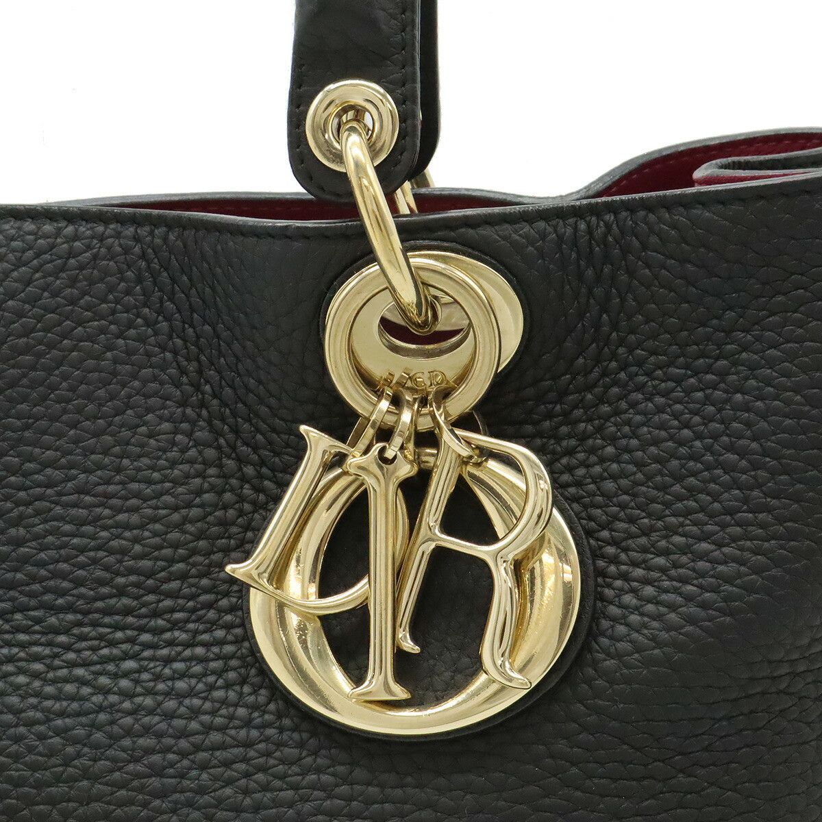 Dior Dior Christian Dior Diorever Leather 2way bag Leather Handbag DUTY FREE for USA Size ONE SIZE - 7 Thumbnail
