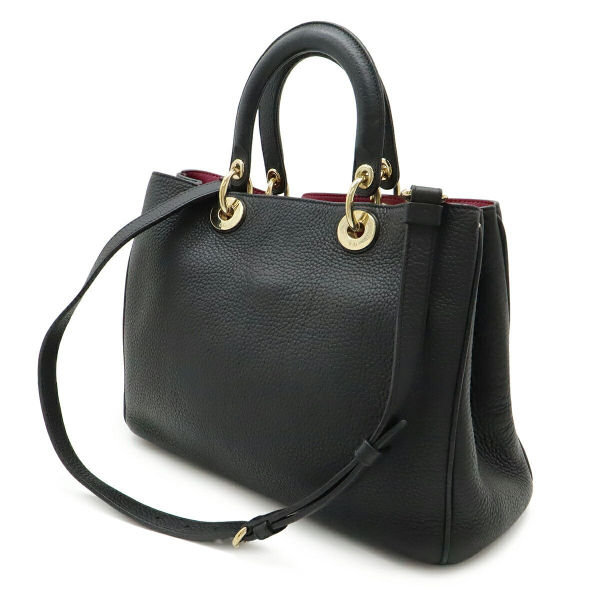 Dior Dior Christian Dior Diorever Leather 2way bag Leather Handbag DUTY FREE for USA Size ONE SIZE - 2 Thumbnail