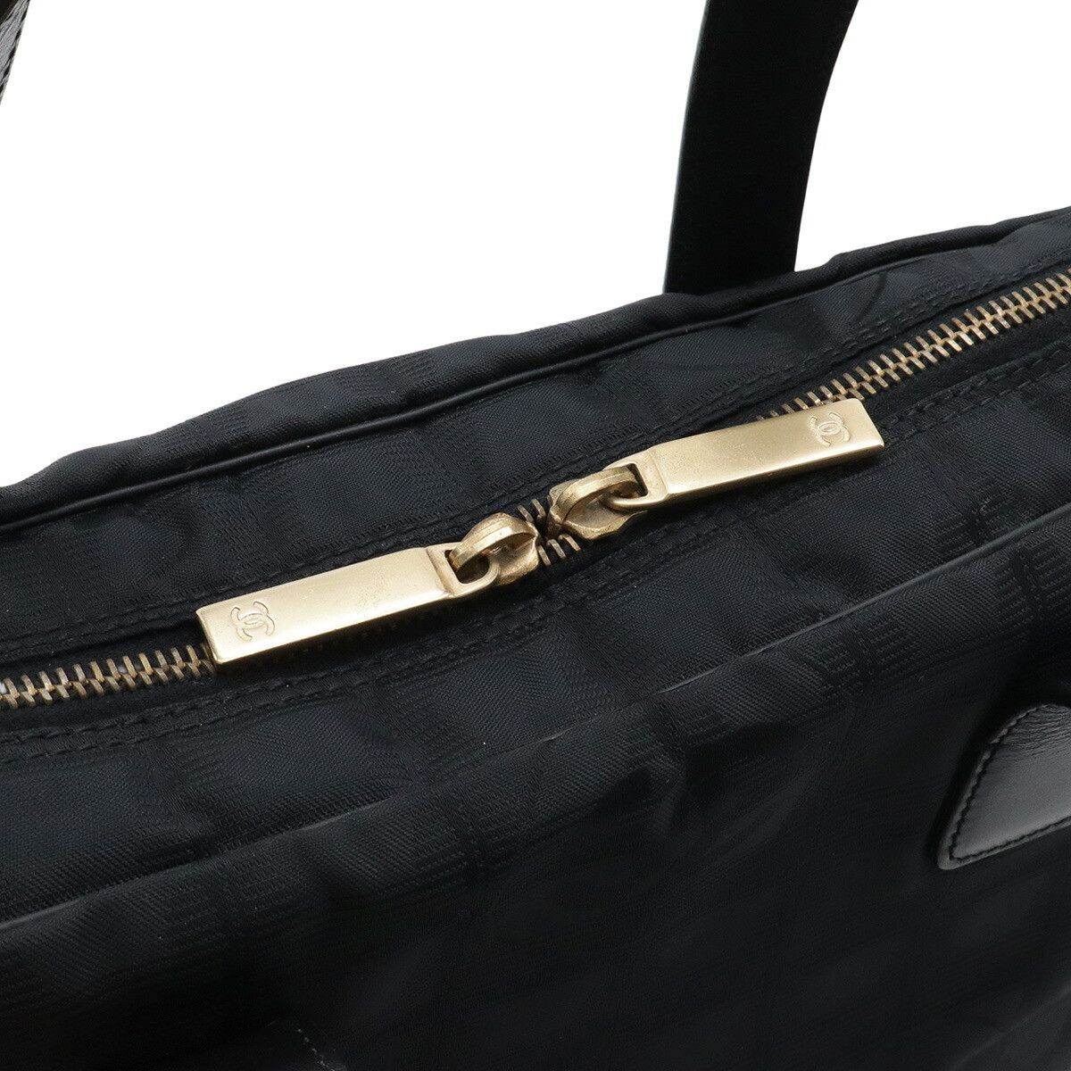 Chanel Chanel Chanel New Travel Line Nylon Jacquard Briefcase Textile Business Bag A15974 DUTY FREE for USA Size ONE SIZE - 5 Thumbnail