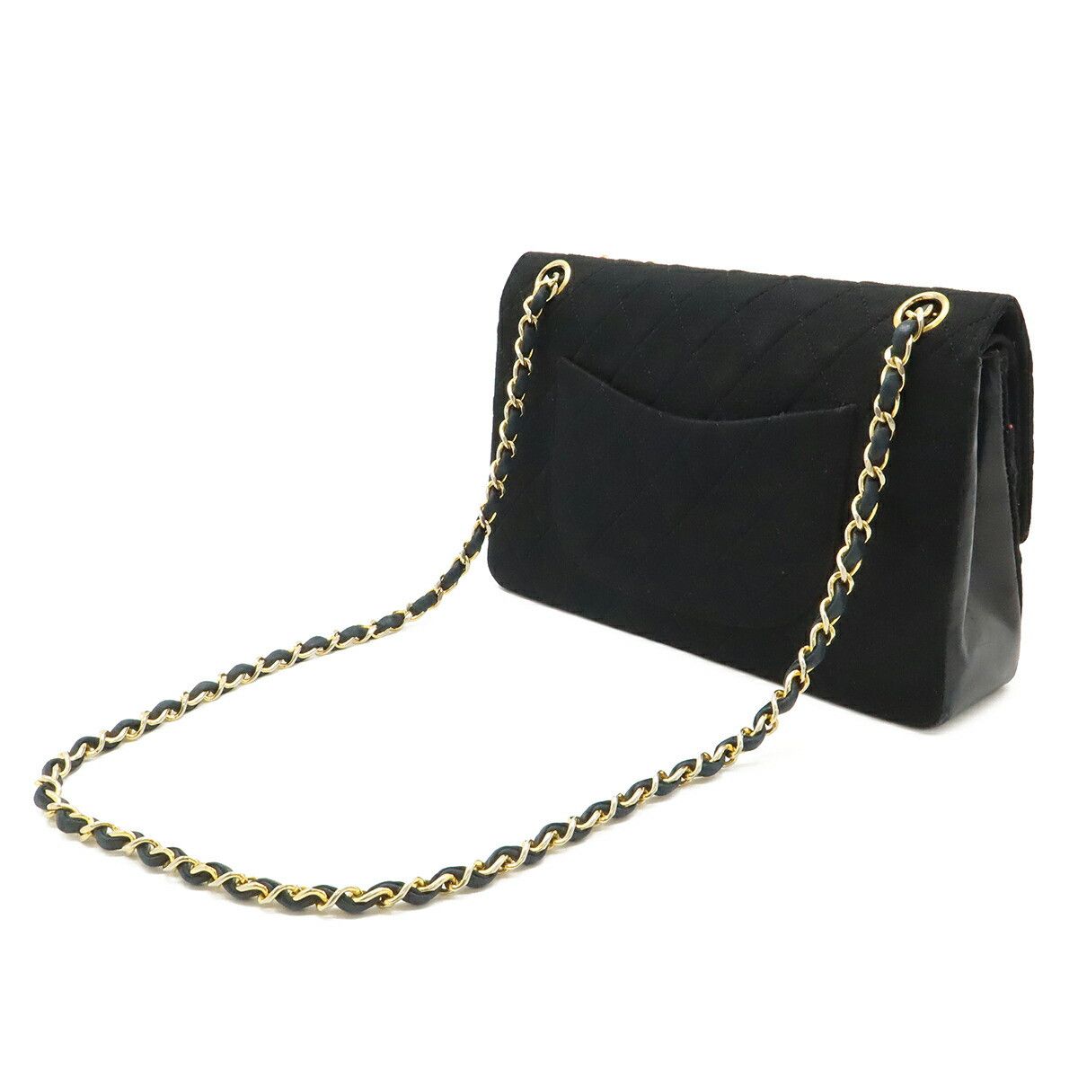 Chanel Chanel Chanel Matelasse Cotton Jersey Leather Shoulder Bag Textile Shoulder Bag DUTY FREE for USA Size ONE SIZE - 2 Thumbnail