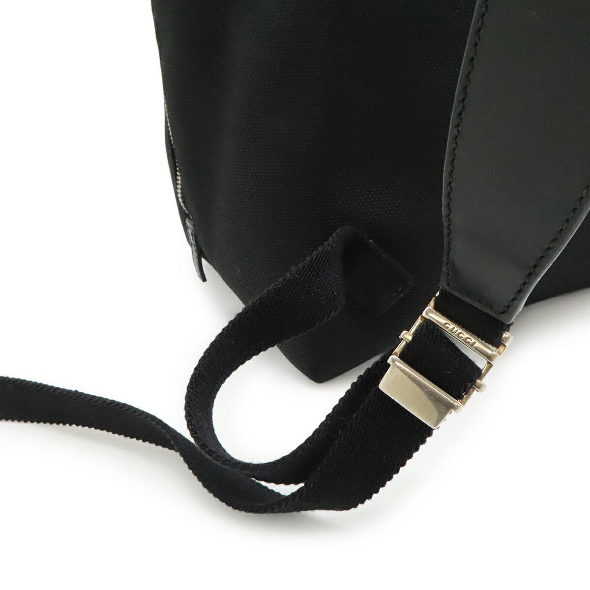 Gucci Gucci Gucci Band Techno Canvas Leather Backpack Textile Backpack 337075 DUTY FREE for USA Size ONE SIZE - 6 Thumbnail