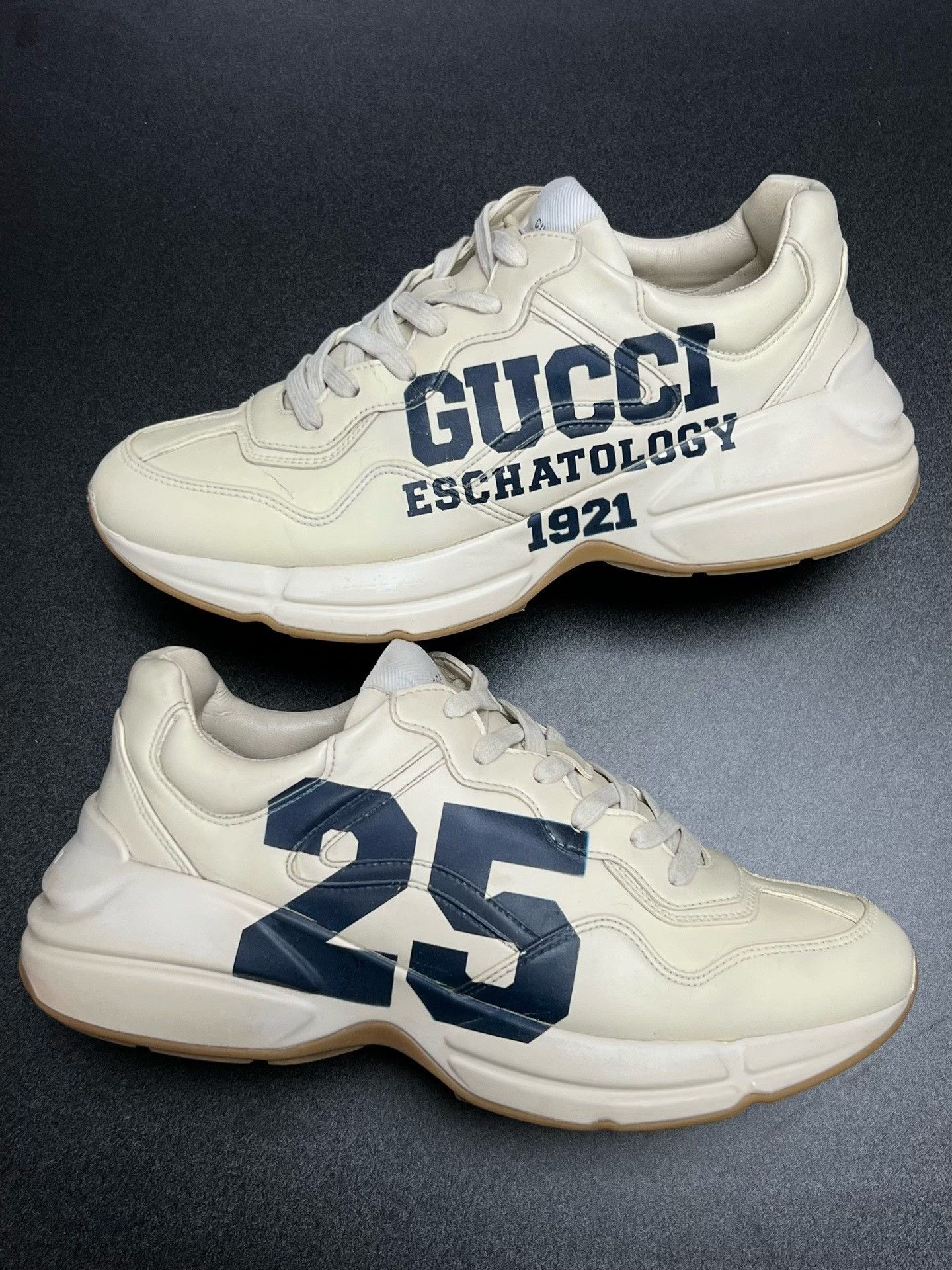 Gucci Gucci White Shoes Low Top High Top Size US S / EU 44-46 / 1 - 5 Thumbnail