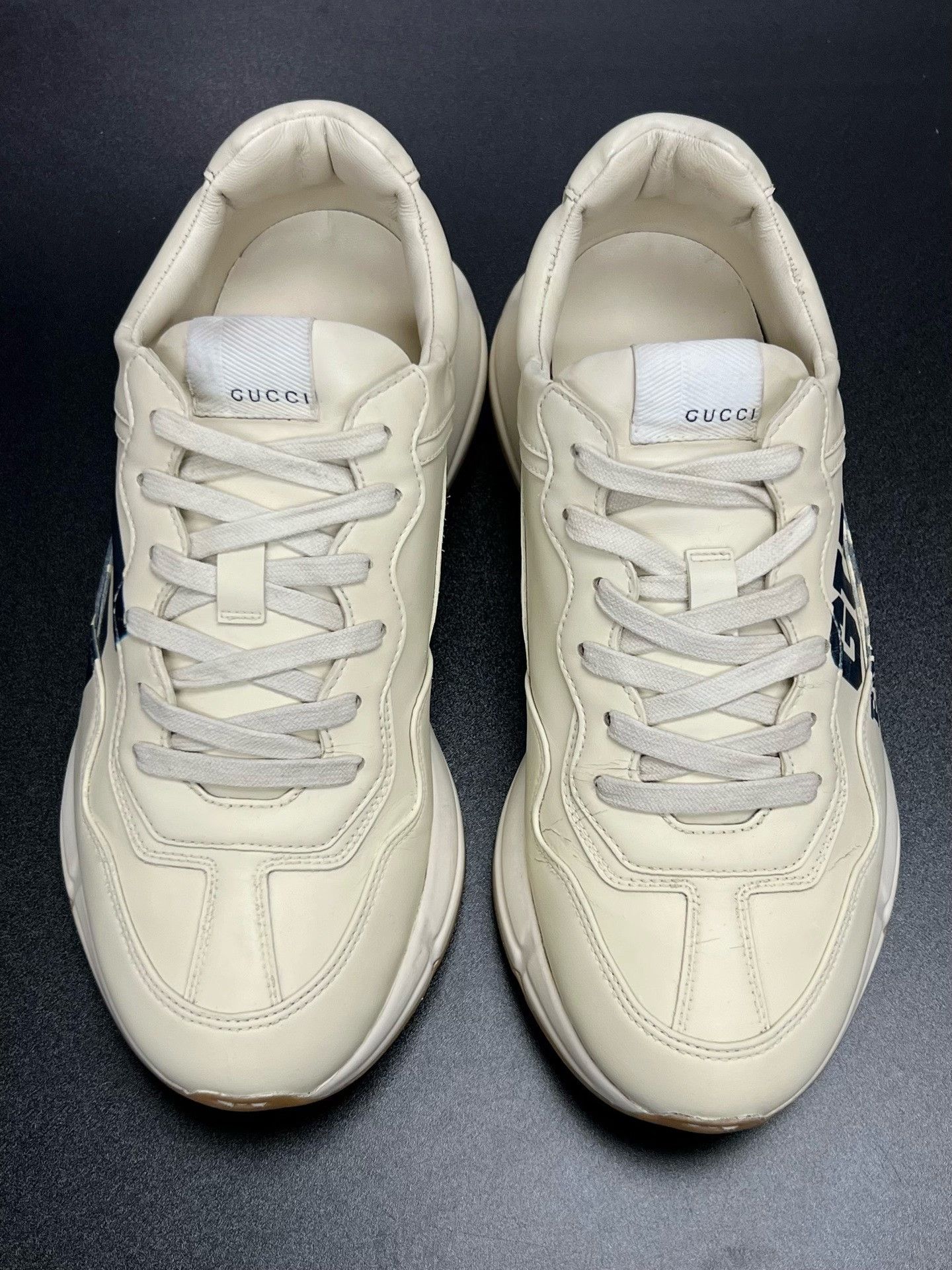 Gucci Gucci White Shoes Low Top High Top Size US S / EU 44-46 / 1 - 3 Thumbnail