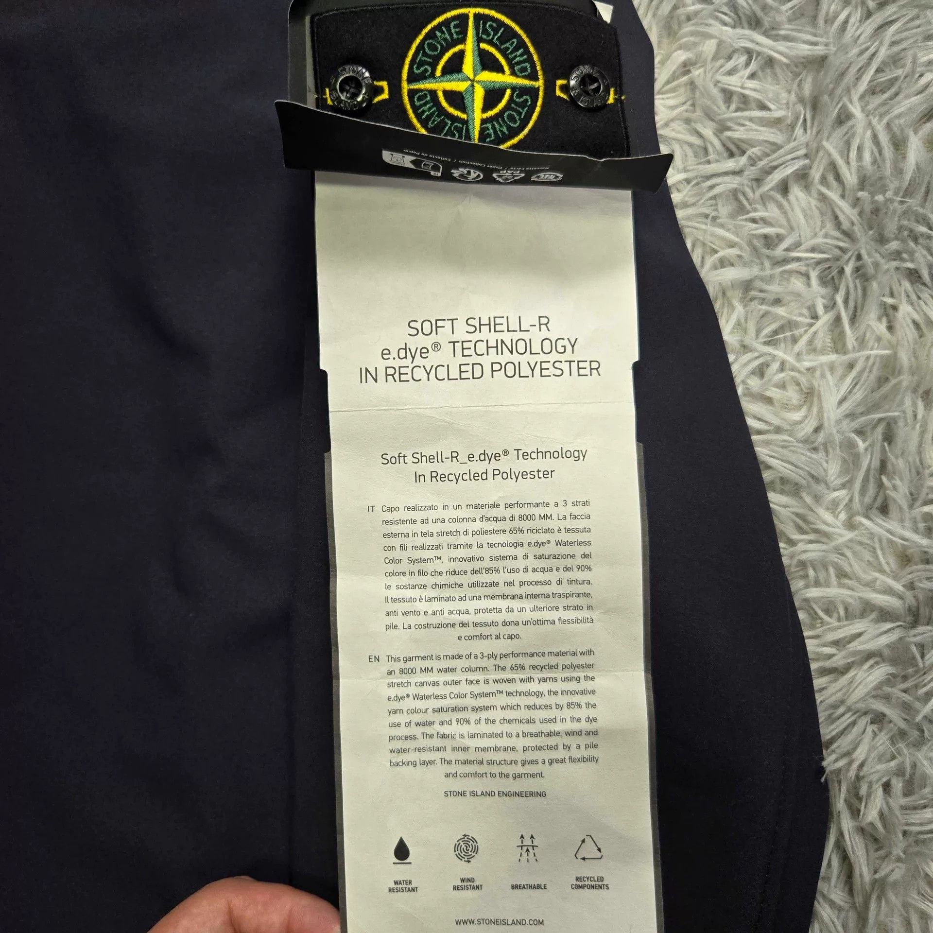 Stone Island Stone Island Blue Jacket Outerwear Size US M / EU 48-50 / 2 - 3 Thumbnail