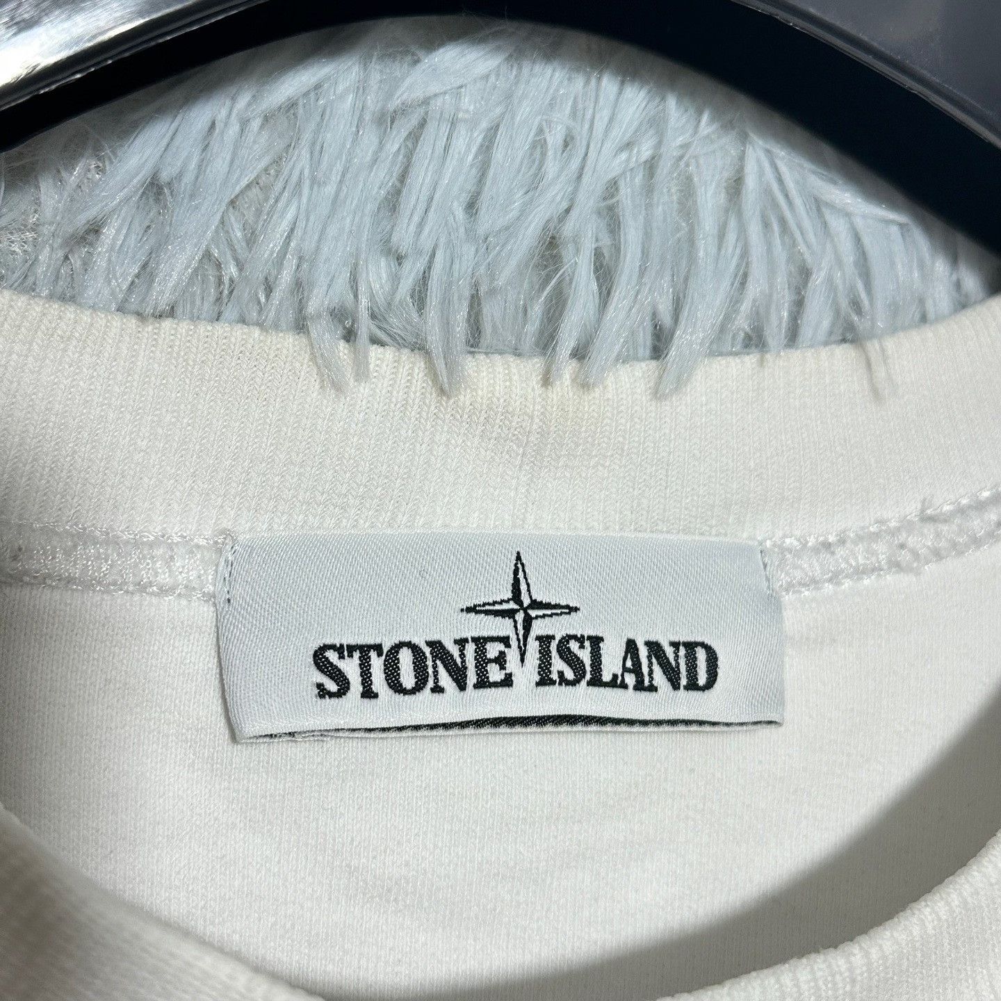 Stone Island Stone Island White Crewneck Designer Size US M / EU 48-50 / 2 - 5 Thumbnail