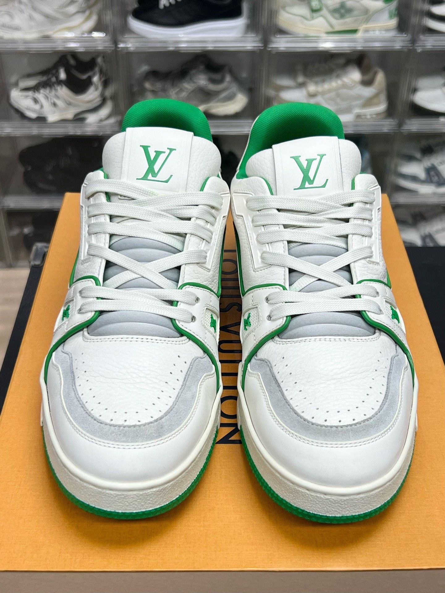 Louis Vuitton Louis Vuitton Green Designer Casual Size US S / EU 44-46 / 1 - 2 Thumbnail