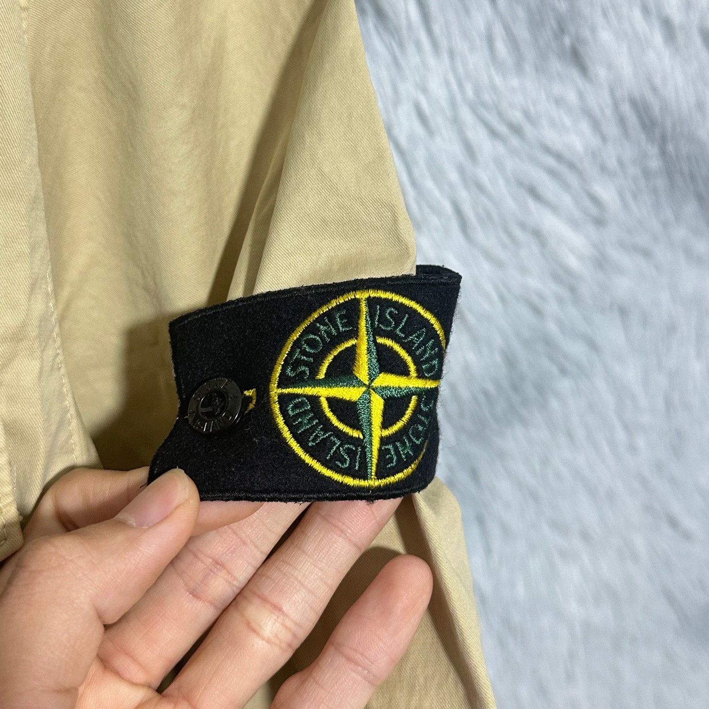Stone Island Stone Island Beige Jacket Outerwear Size US L / EU 52-54 / 3 - 5 Thumbnail