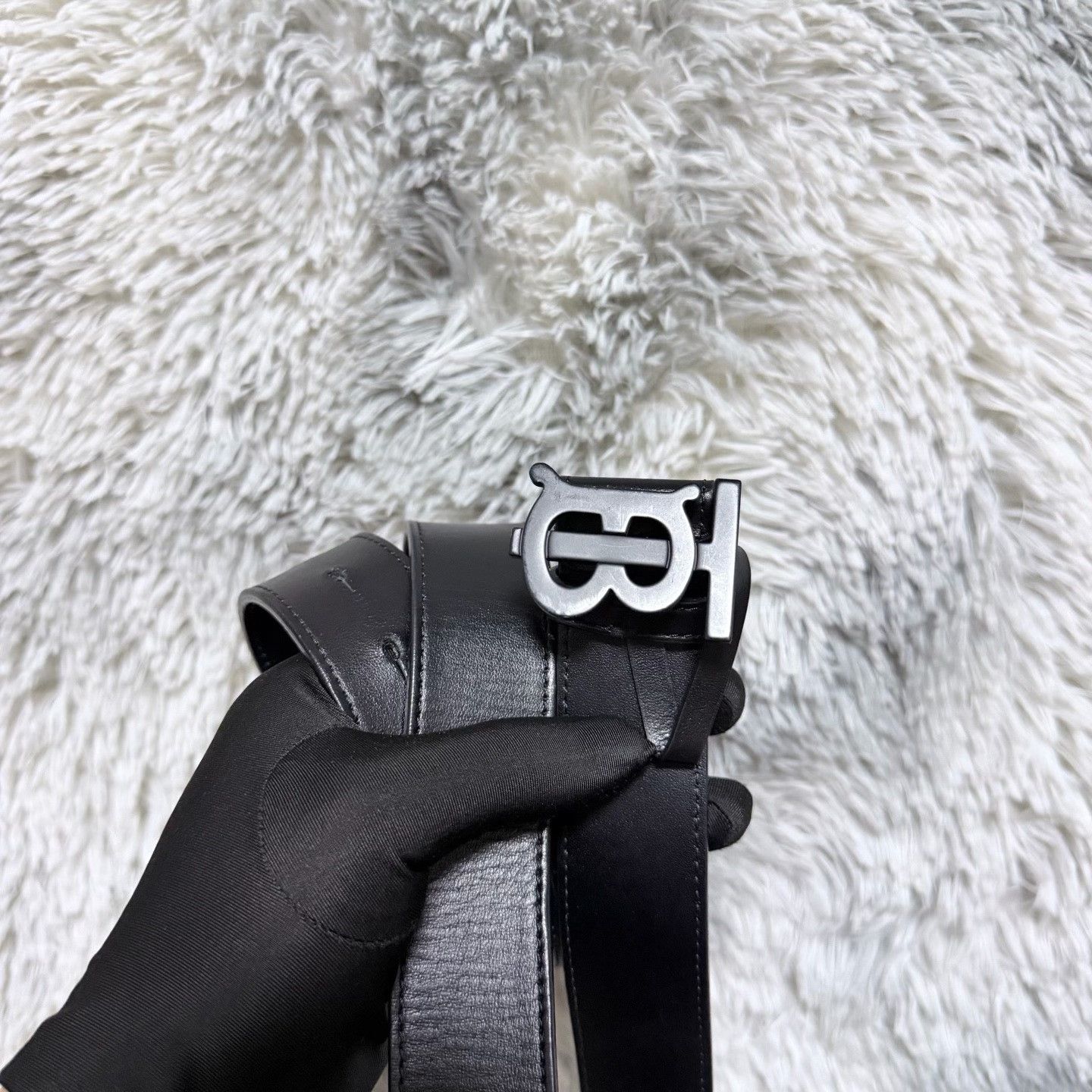 Burberry Burberry Leather Belt Designer Size ONE SIZE - 4 Thumbnail