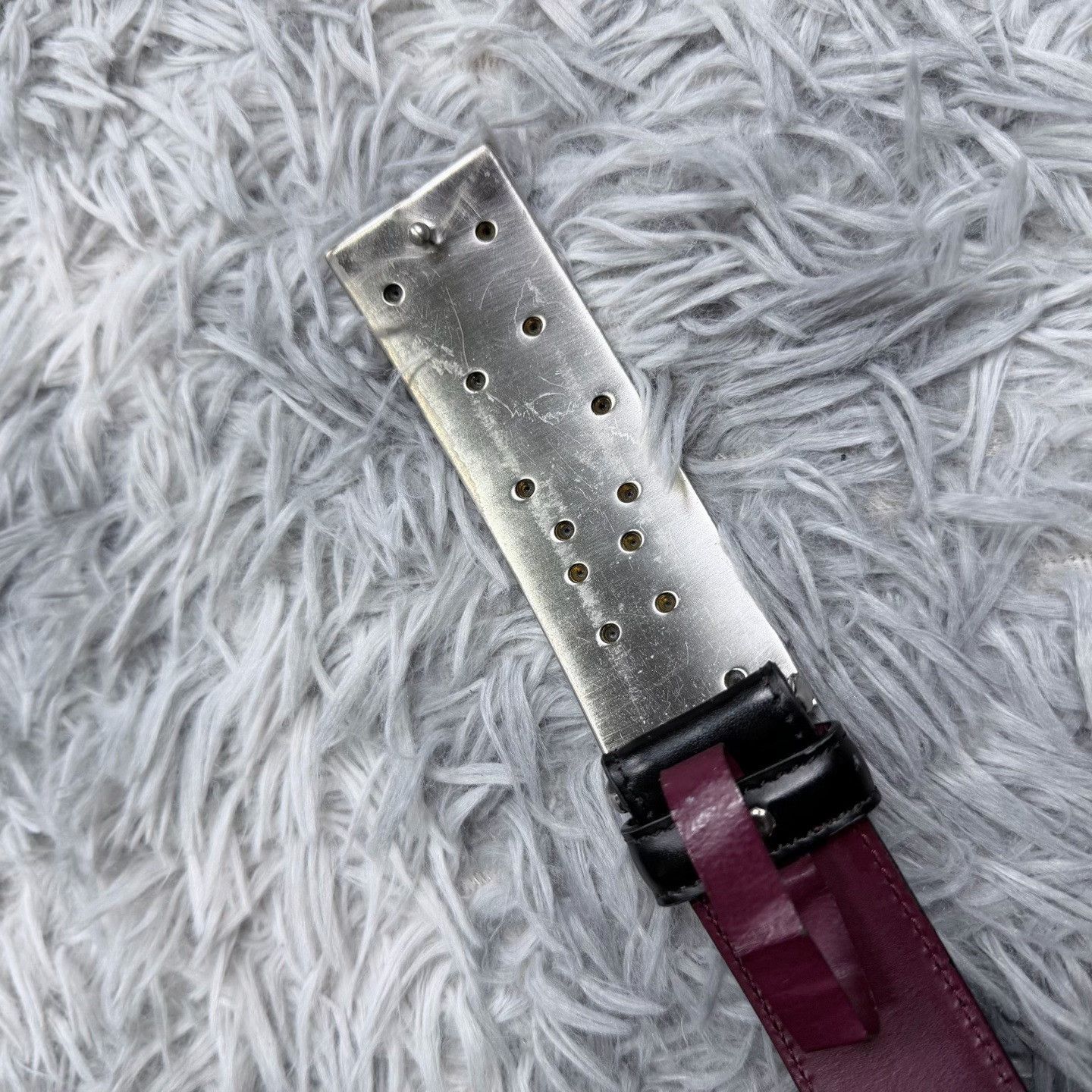 Versace Versace Leather Belt Designer Casual Size ONE SIZE - 5 Thumbnail