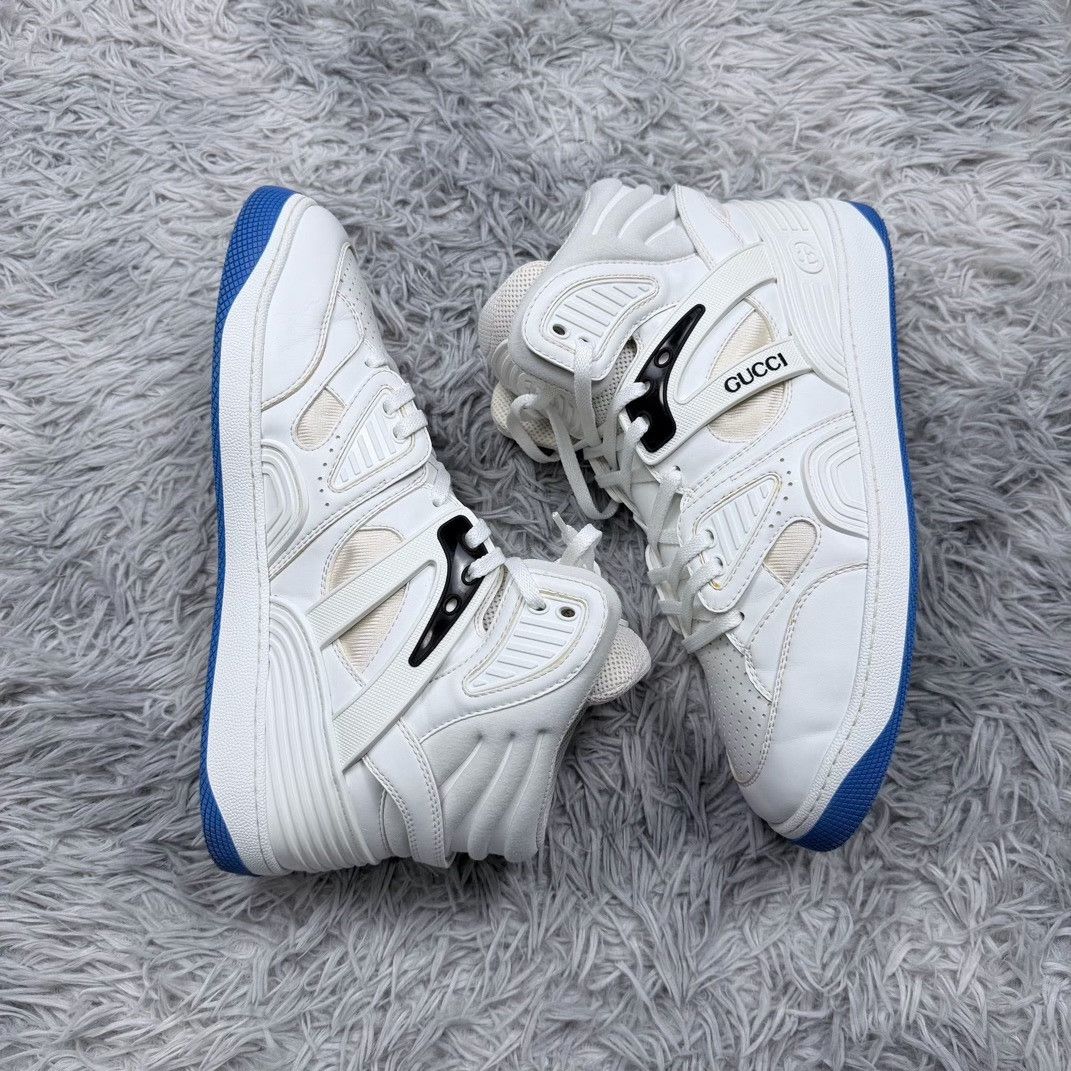 Gucci Gucci Blue Shoes Low Top High Top Size US 10 / EU 43 - 4 Thumbnail