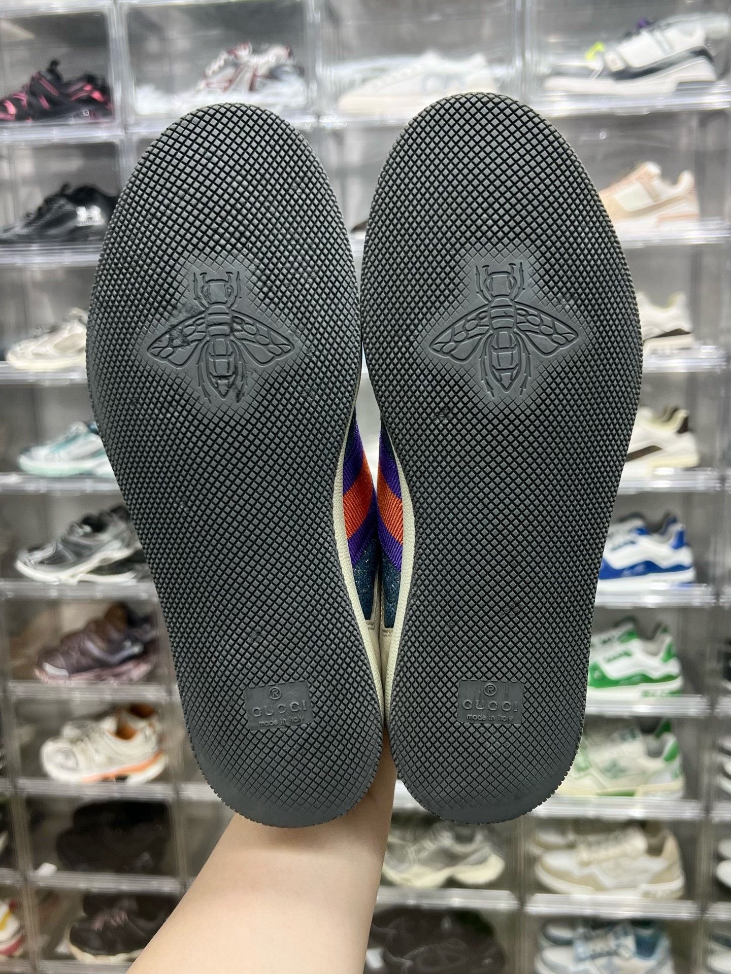 Gucci Gucci Purple Shoes Low Top High Top Size US S / EU 44-46 / 1 - 8 Thumbnail