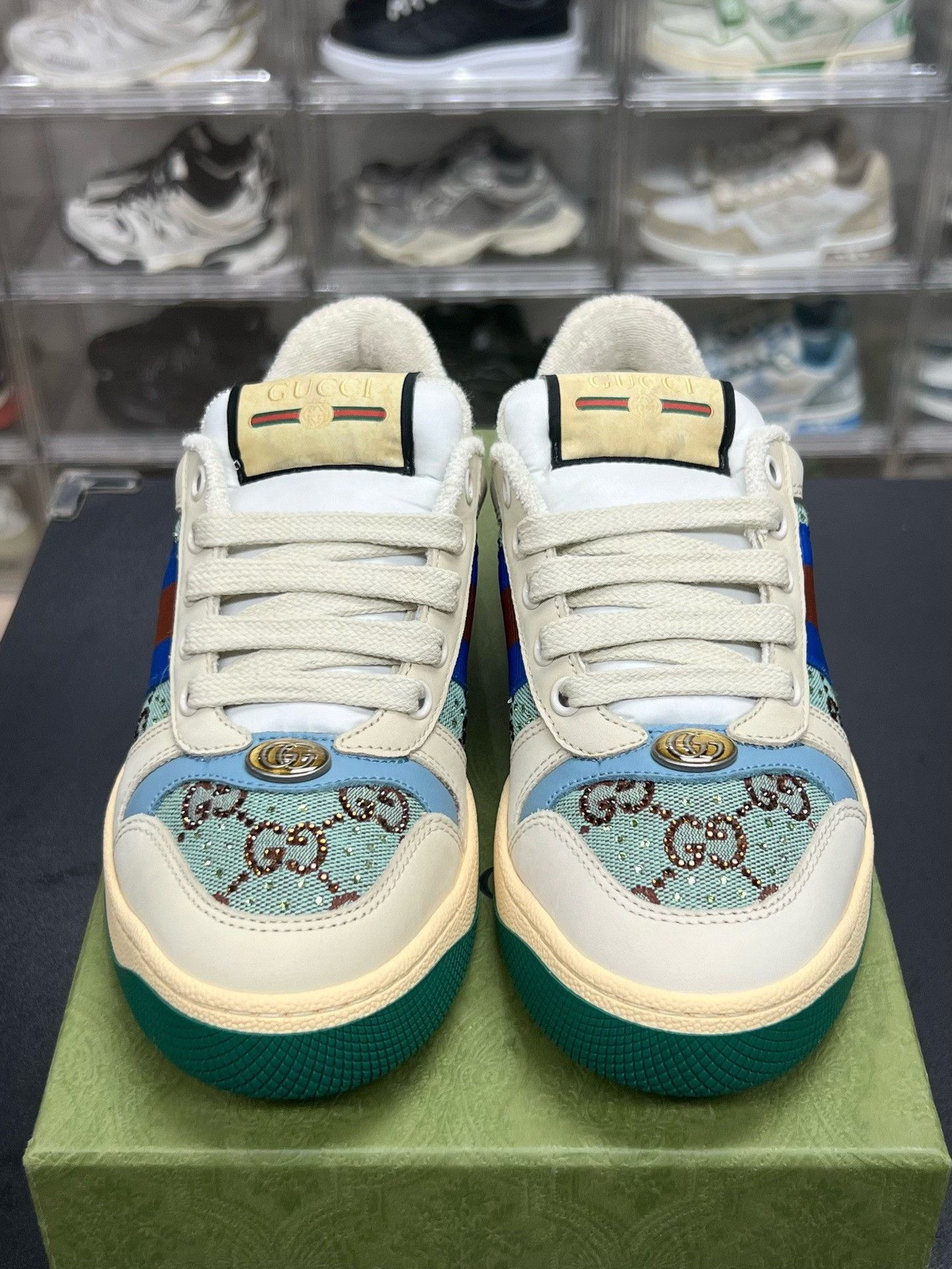 Gucci Gucci Blue Shoes Low Top High Top Size US S / EU 44-46 / 1 - 2 Thumbnail