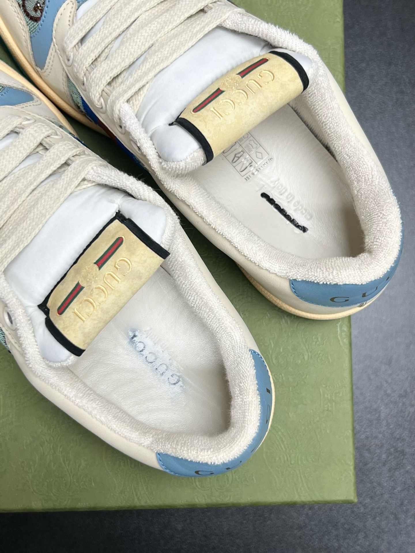 Gucci Gucci Blue Shoes Low Top High Top Size US S / EU 44-46 / 1 - 4 Thumbnail