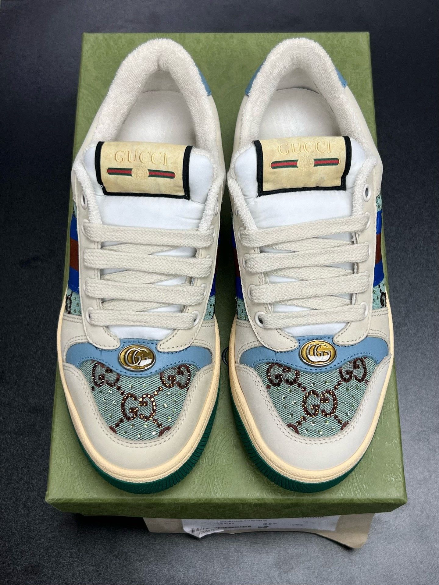 Gucci Gucci Blue Shoes Low Top High Top Size US S / EU 44-46 / 1 - 3 Thumbnail