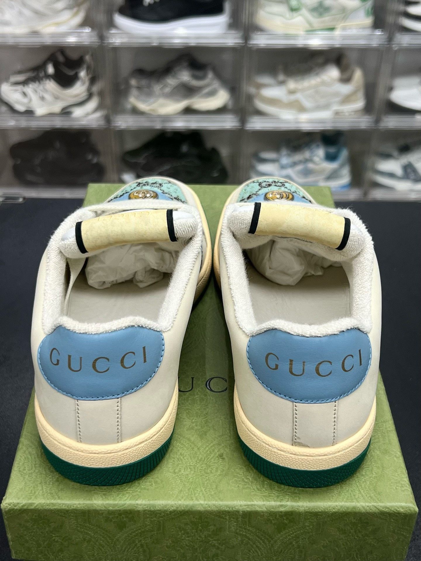 Gucci Gucci Blue Shoes Low Top High Top Size US S / EU 44-46 / 1 - 7 Thumbnail