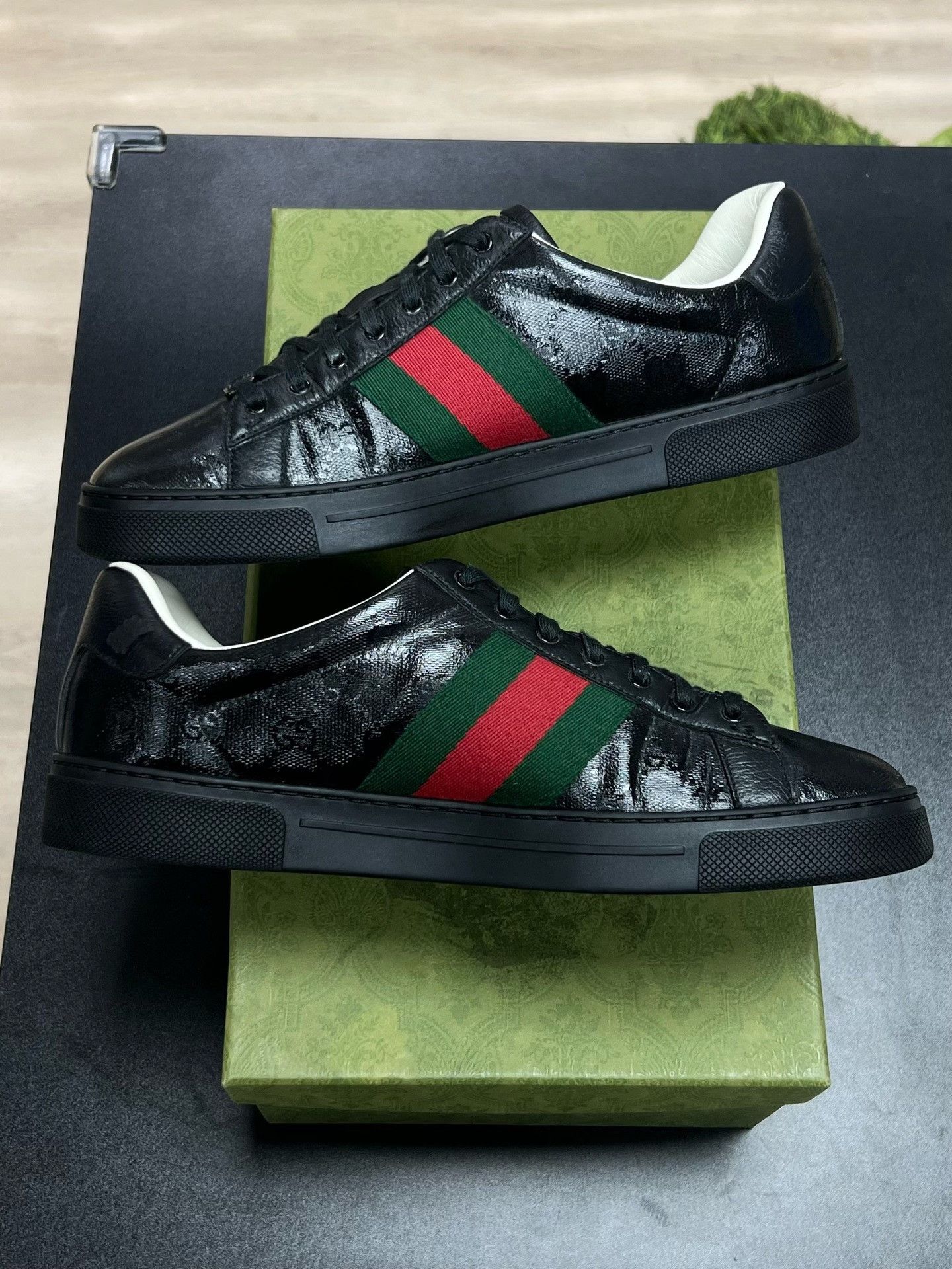 Gucci Gucci Black Shoes Low Top High Top Size US 10 / EU 43 - 6 Thumbnail