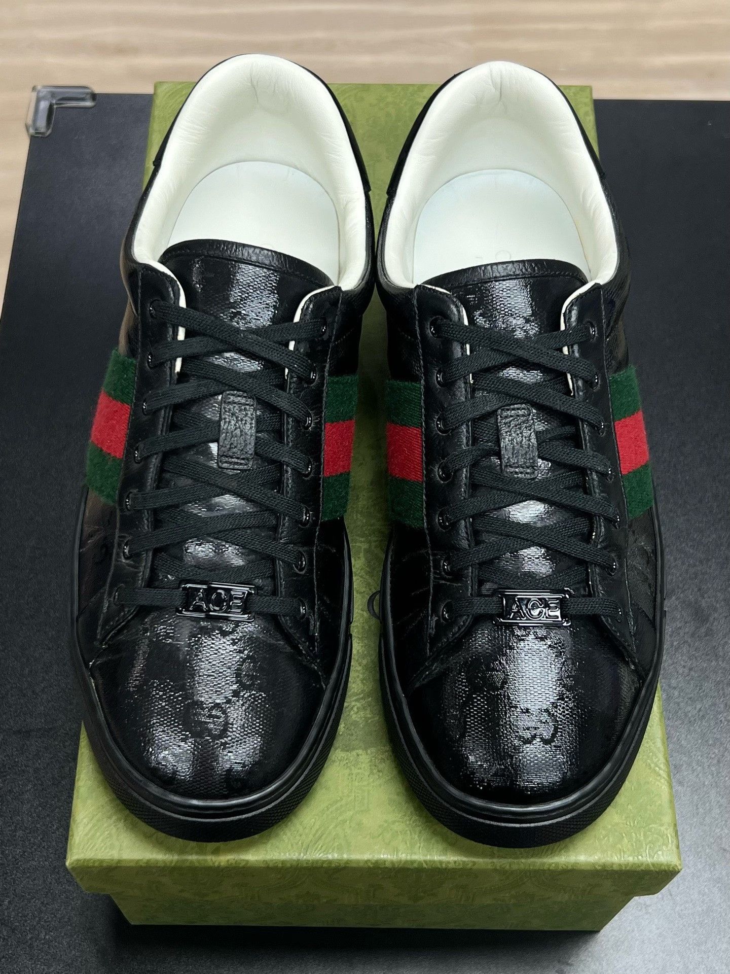 Gucci Gucci Black Shoes Low Top High Top Size US 10 / EU 43 - 3 Thumbnail