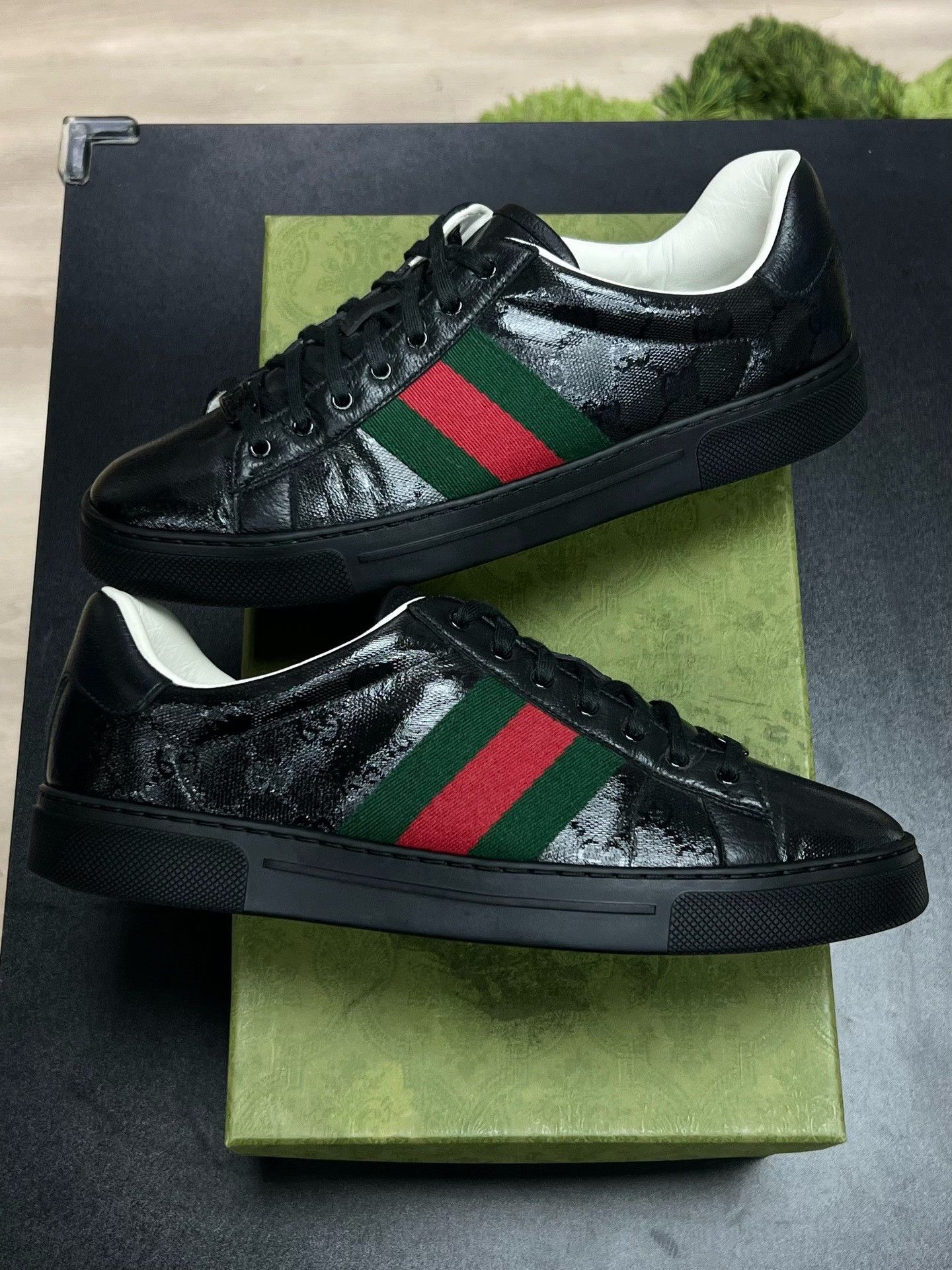 Gucci Gucci Black Shoes Low Top High Top Size US 10 / EU 43 - 5 Thumbnail