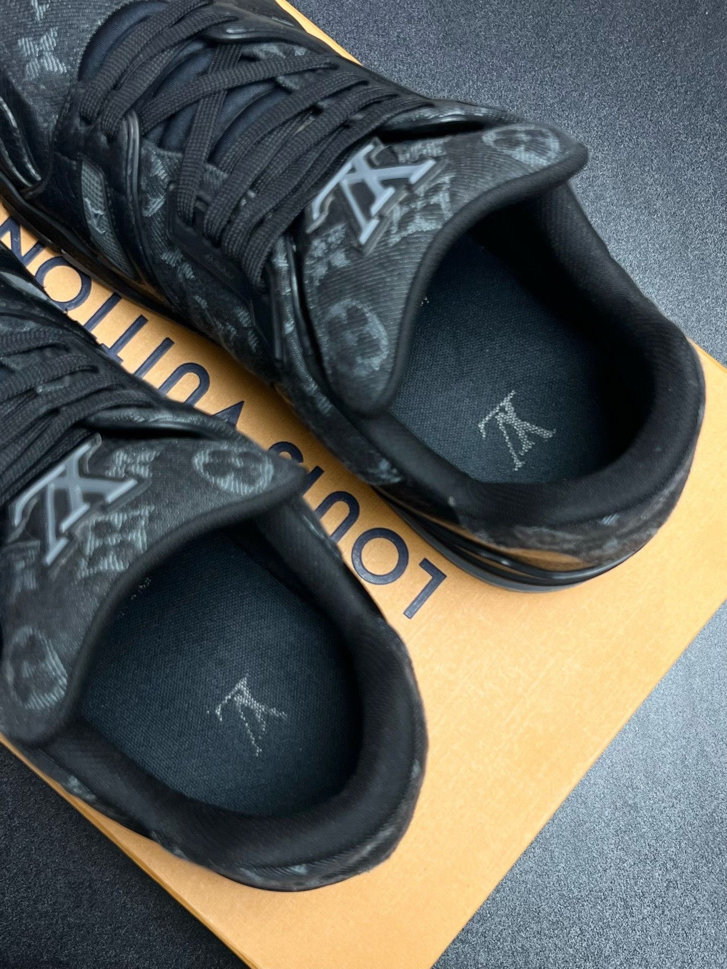 Louis Vuitton Louis Vuitton Black Denim Designer Size US 30 / EU 46 - 4 Thumbnail