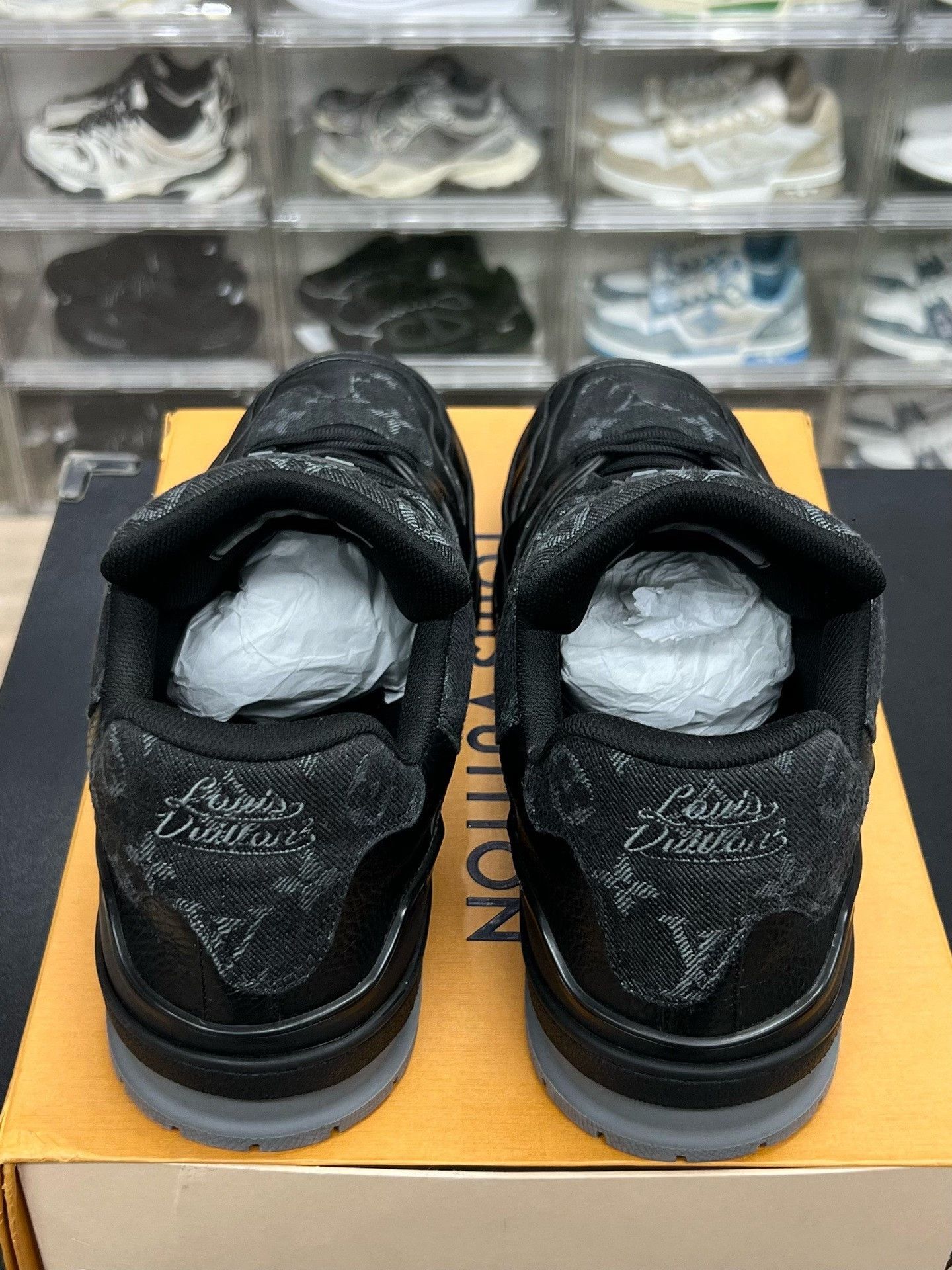 Louis Vuitton Louis Vuitton Black Denim Designer Size US 30 / EU 46 - 7 Thumbnail