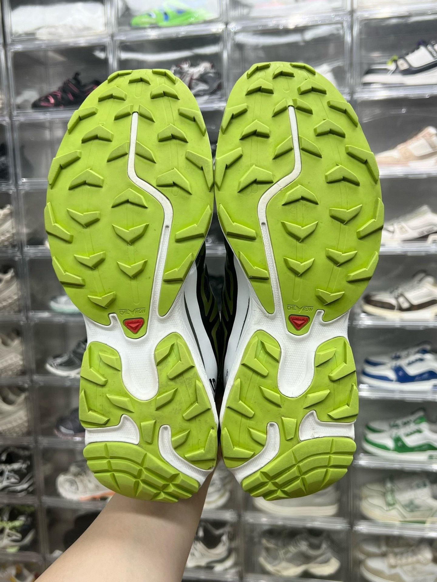 Salomon Salomon Green Designer Casual Streetwear Size US 9.5 / EU 42-43 - 8 Thumbnail