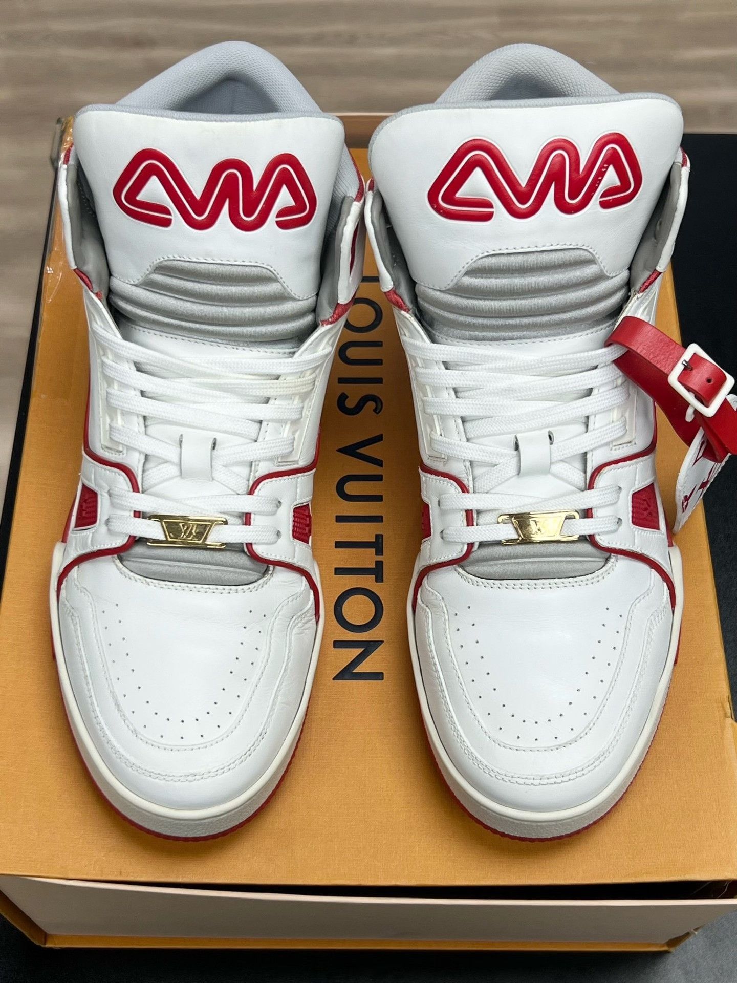Louis Vuitton Louis Vuitton Red Designer Casual Size US 10 / EU 43 - 3 Thumbnail