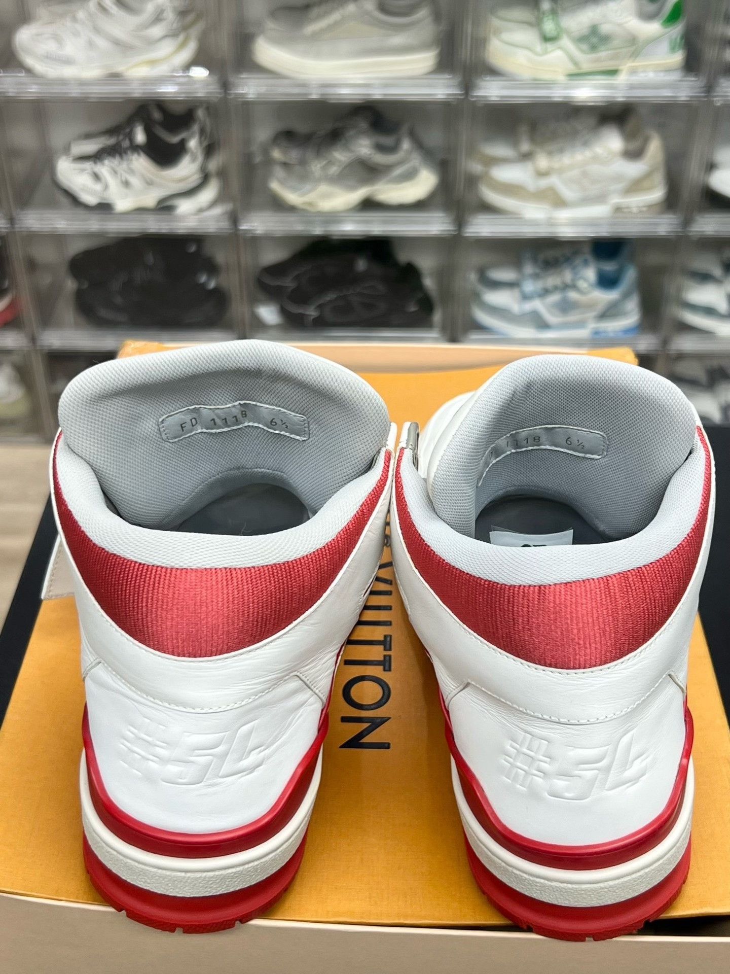 Louis Vuitton Louis Vuitton Red Designer Casual Size US 10 / EU 43 - 7 Thumbnail