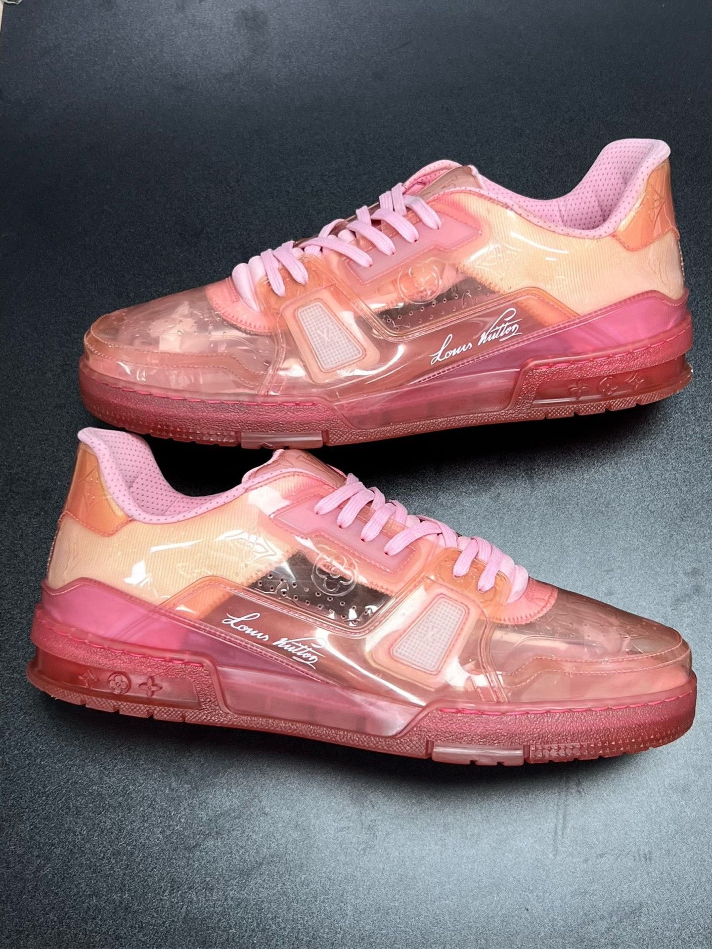 Louis Vuitton Louis Vuitton Pink Designer Casual Size US S / EU 44-46 / 1 - 5 Thumbnail