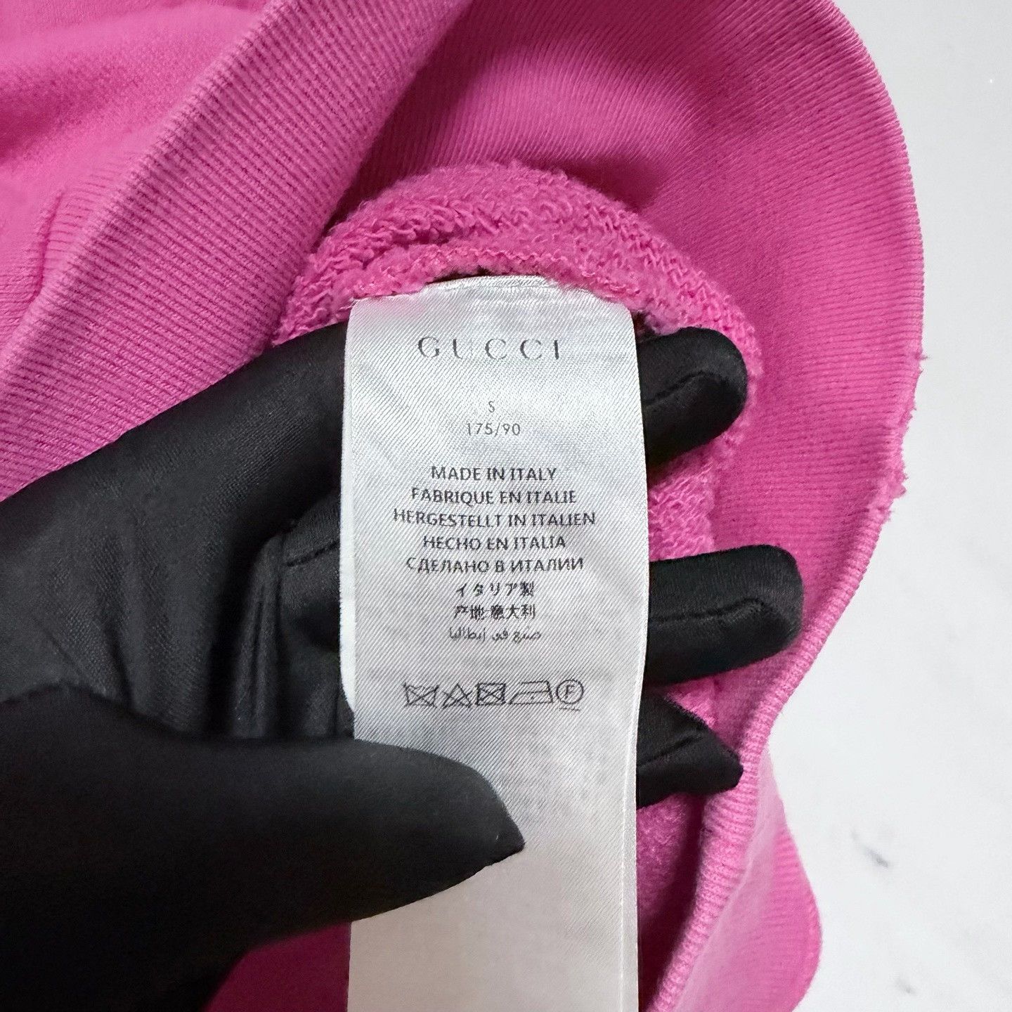 Gucci Gucci Pink Hoodie Pullover Casual Size US S / EU 44-46 / 1 - 5 Thumbnail